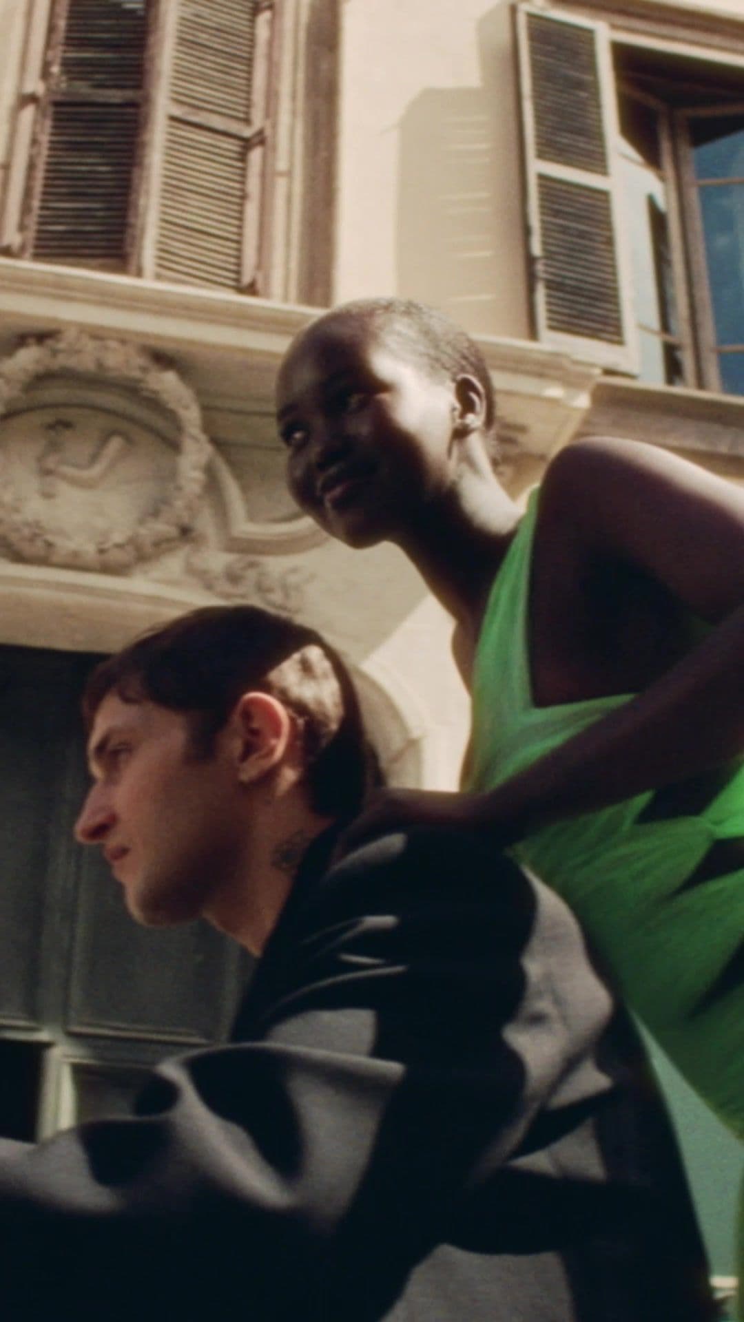 Born in Roma Green Stravaganza embarks on a journey to the gardens of Roma, an invitation to live life on your own terms, to express your unique self without restraint. Starring @Adutakech and #anwarhadid  #borninroma #valentinobeauty   @Valentino 
