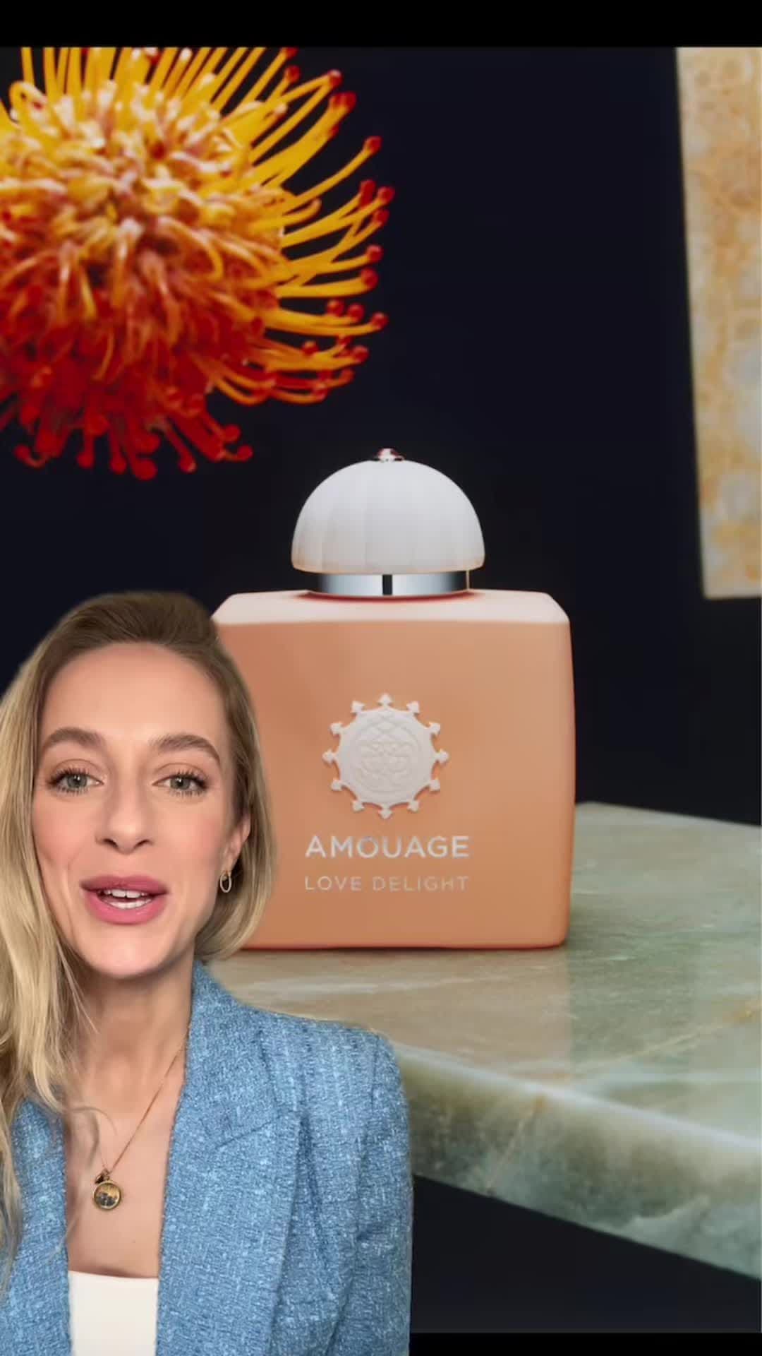 First impressions of Love Delight from Amouage #perfumetiktok #perfumetok #fragrancetok #luxuryperfume 