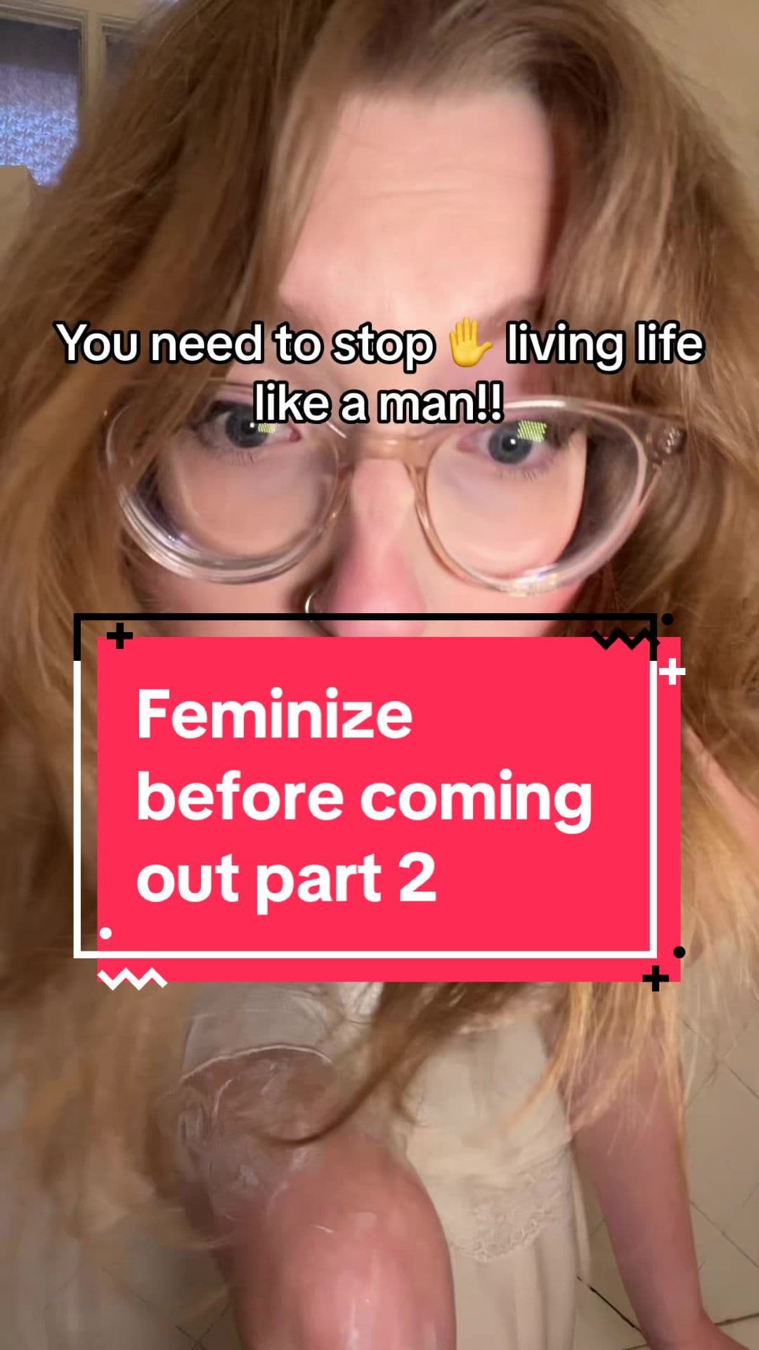 You guys asked for EVEN MORE ways to feel affirmed in your gender when its unsafe to come out #trans #feminizinghrt #feminizing #transgender #mtf #transtips #transadvice #lgbtq #transition 