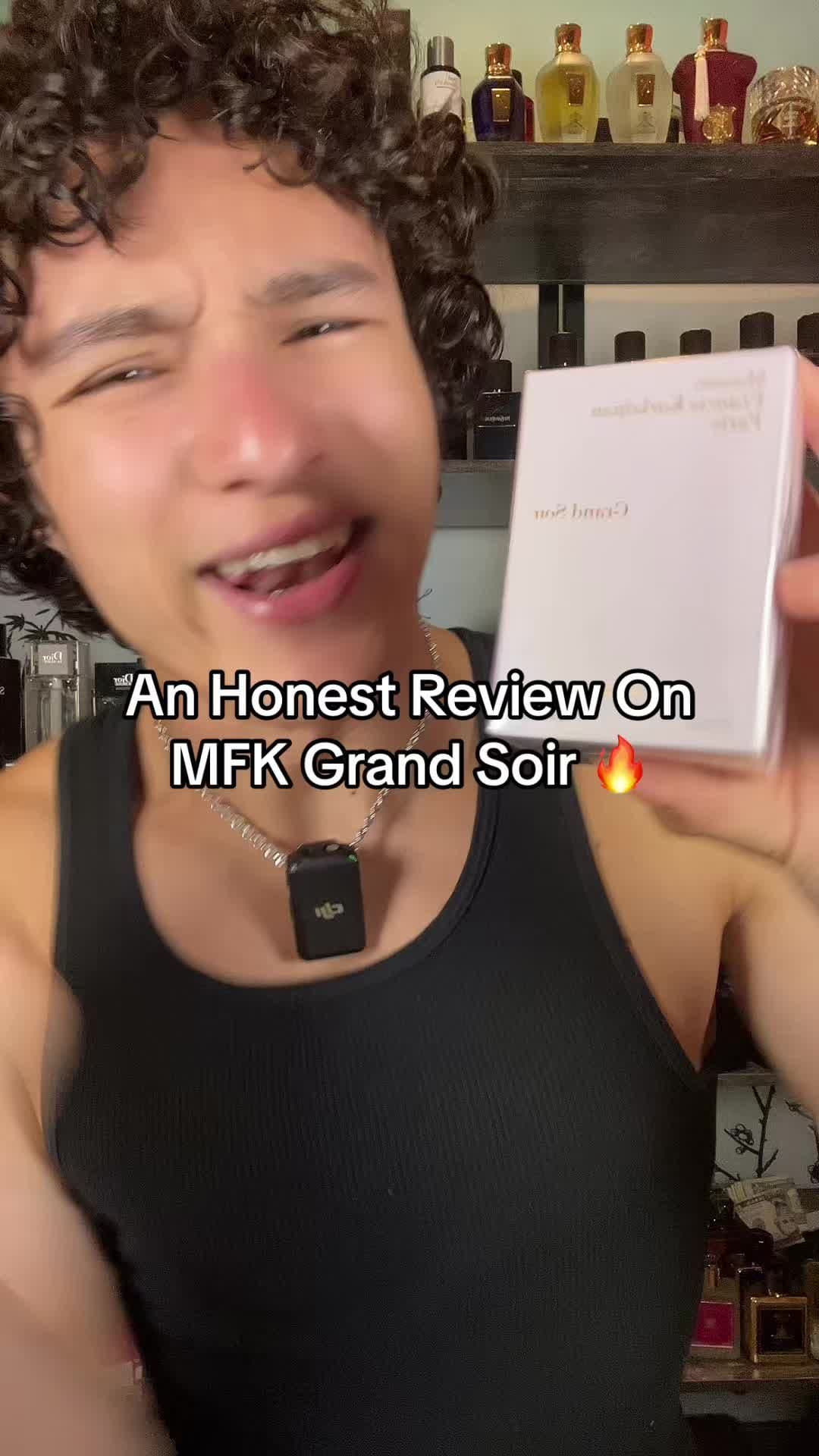 this fragrance is PERFECT 🥰 #fragrancetiktok #perfumetiktok #perfume #grandsoir #baccaratrouge540 