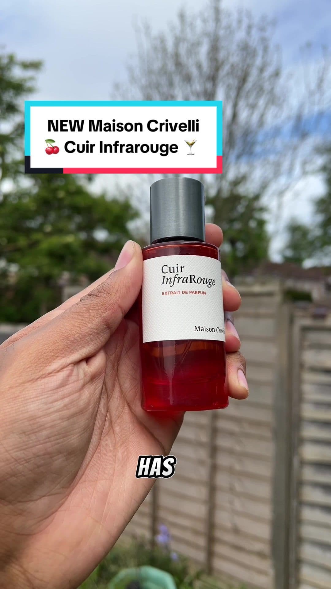 Maison Crivelli Cuir Infrarouge - The newest release from the brand. Is it better than Oud Maracuja? 👀🍸 #perfumetiktok #fragrancetiktok #maisoncrivelli #cuirinfrarouge #oudmaracuja #tjtalksscents @Maison Crivelli 
