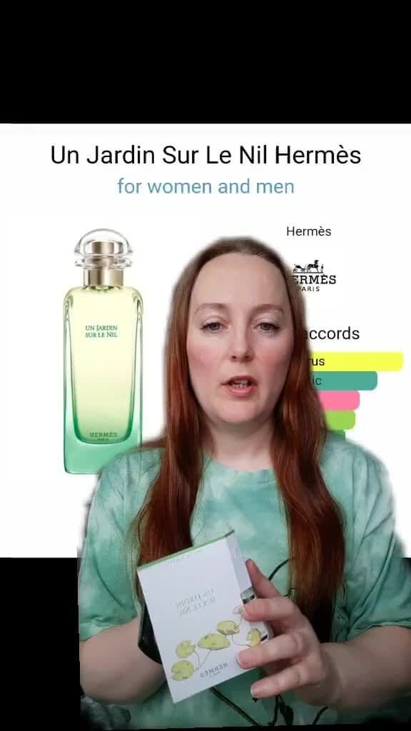 Un Jardin Sur Le Nil by Hermès #fragrance #perfume #perfumetiktok #fragrancetiktok #unjardinsurlenil #hermès #hermes 