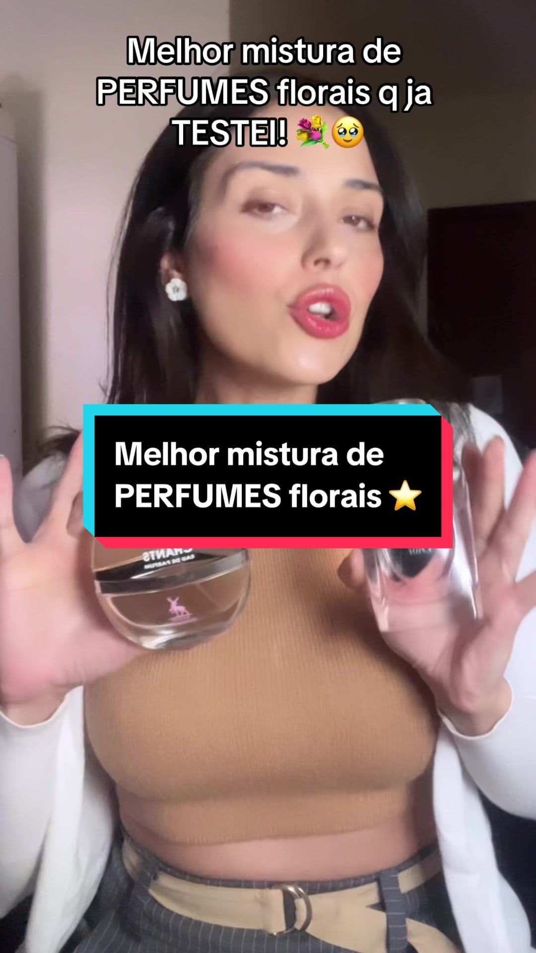 Melhor mistura de PERFUMES florais ⭐️ #perfume #perfumetiktok #perfumes 