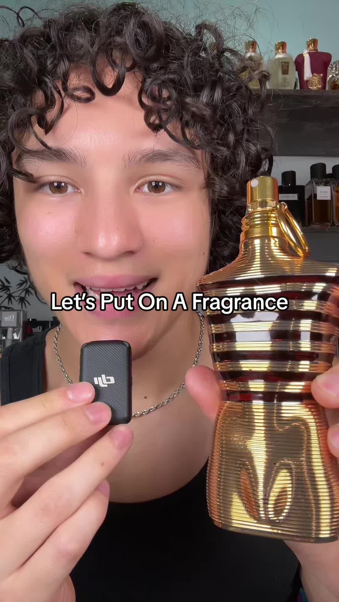 DONT SPRAY LIKE THIS 💀 #fragrancetiktok #perfumetiktok #perfume #lemaleelixir #lebeauleparfum 