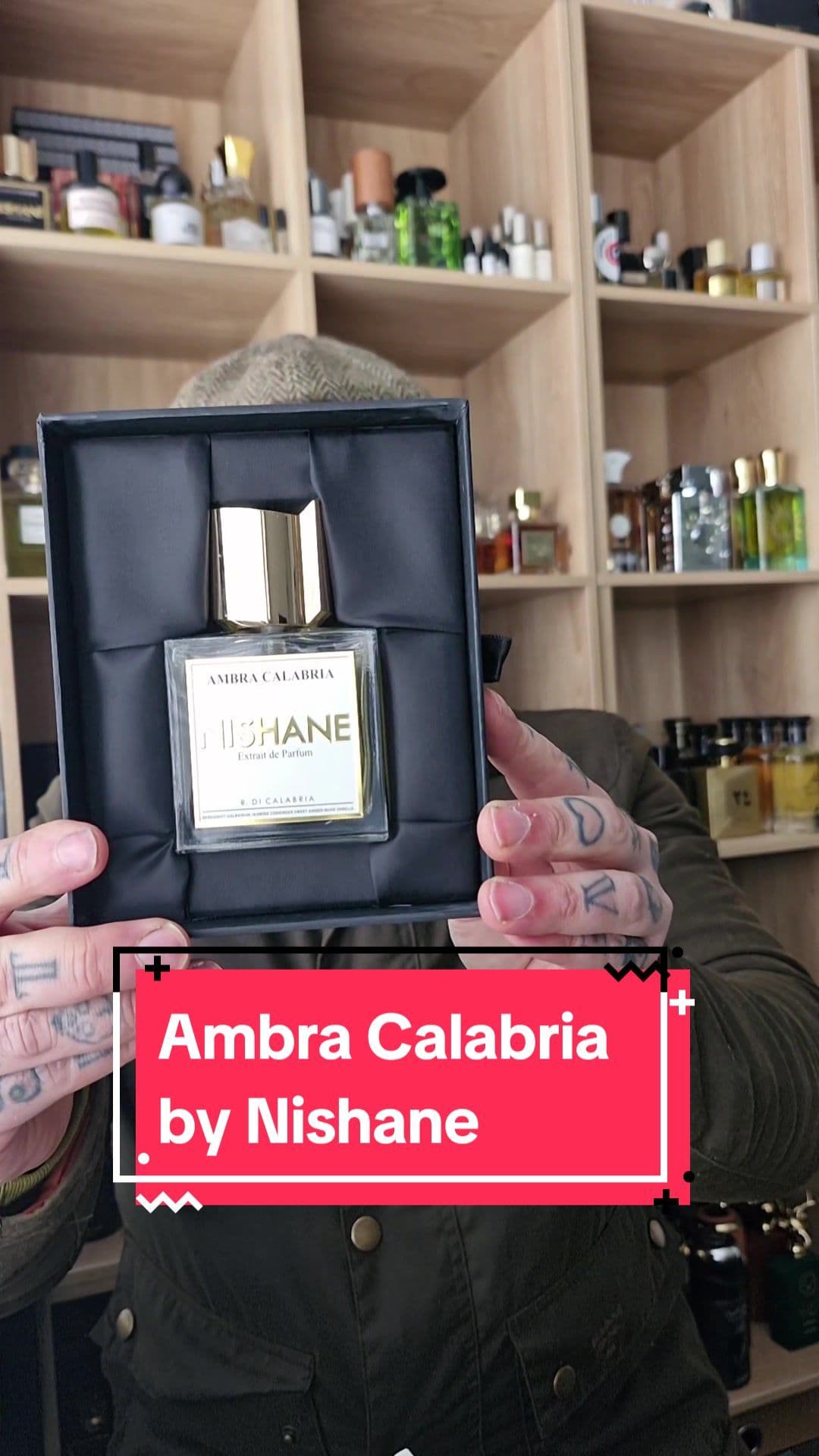 Ambra Calabria by Nishane  #ambracalabria #nishane #firstimpression #unboxing #blindsmelling #niche #scent #nichefragrance #senseability #fragrancereview #perfumetiktok #fragrancetiktok #greenfragrance 