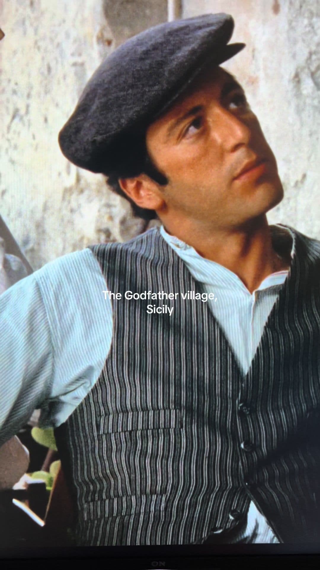 📍The Godfather film location in Sicily  #sicilia #sicily #corleone #thegodfather #michaelcorleone #savoca #barvitelli #alpacino #ilpadrino 