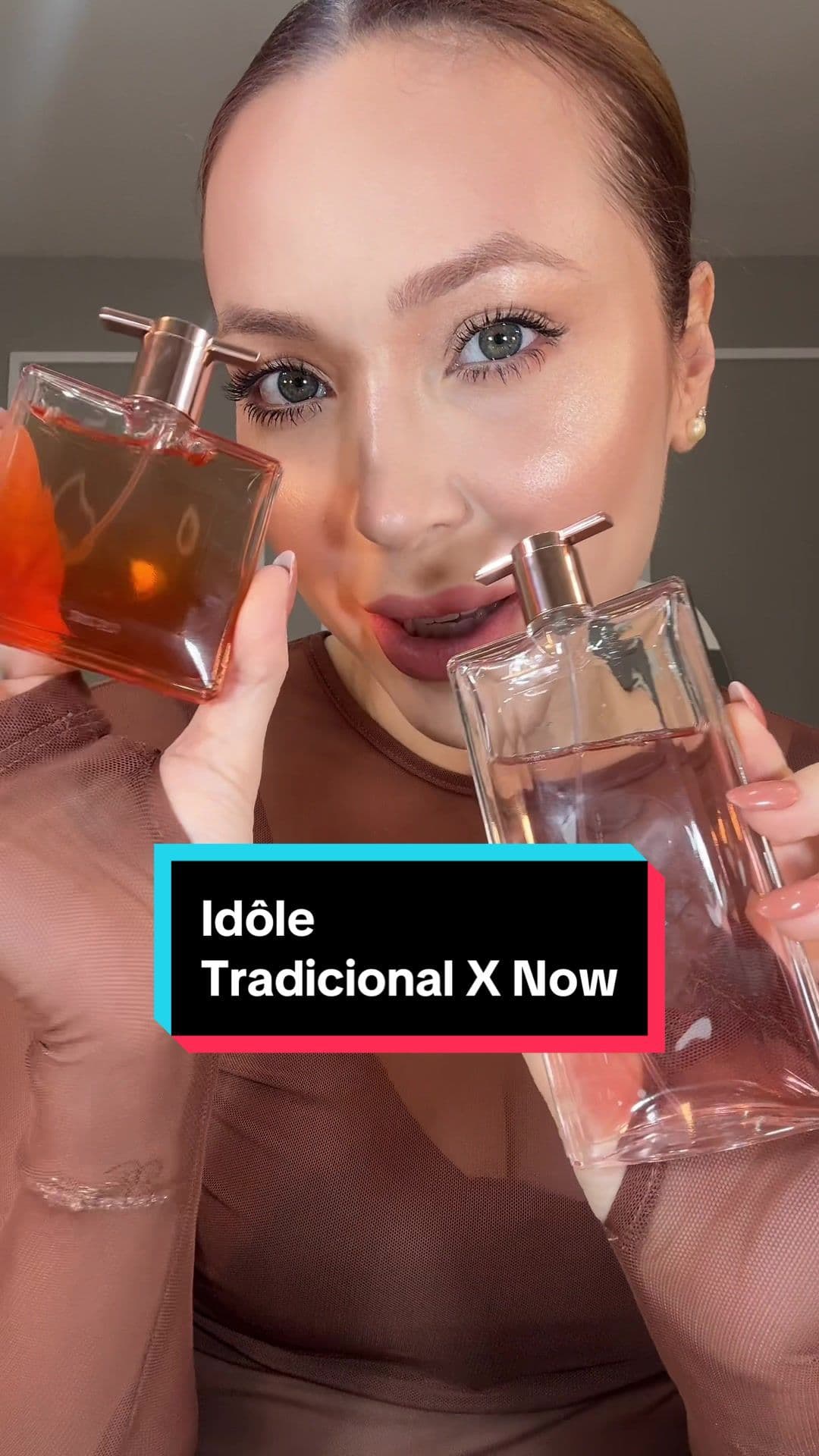 Qual a diferença? #idole #idolenow #perfumetok @Lancôme 