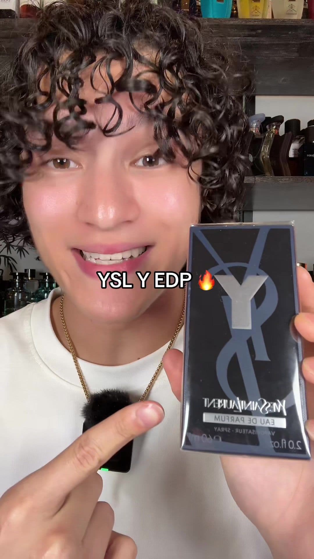 this fragrance is AMAZING 🥰 #fragrancetiktok #perfumetiktok #perfume #yslyedp #lebeauleparfum 