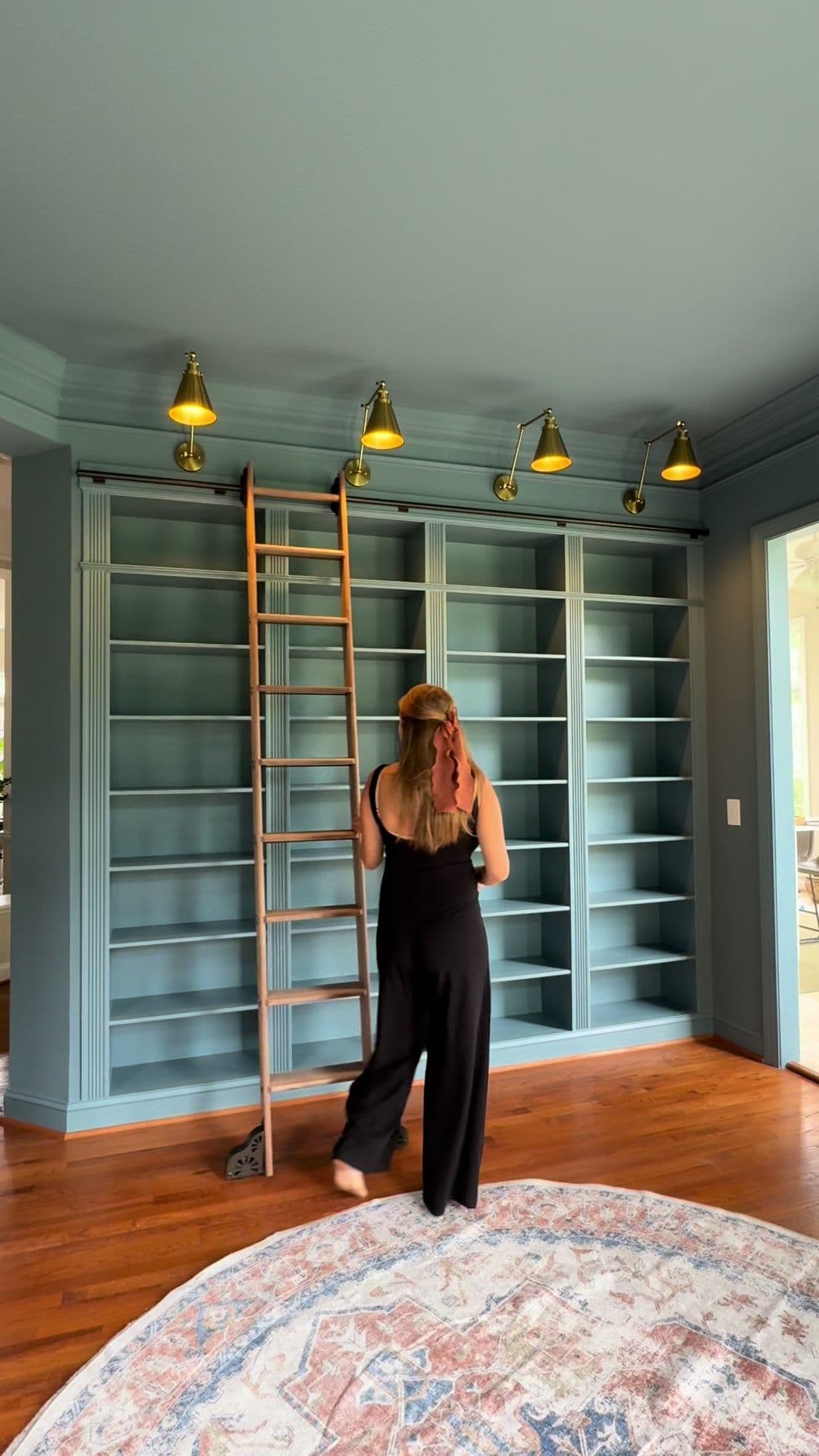 A dream come true, can’t wait to start filling the shelves! #booktok #library 