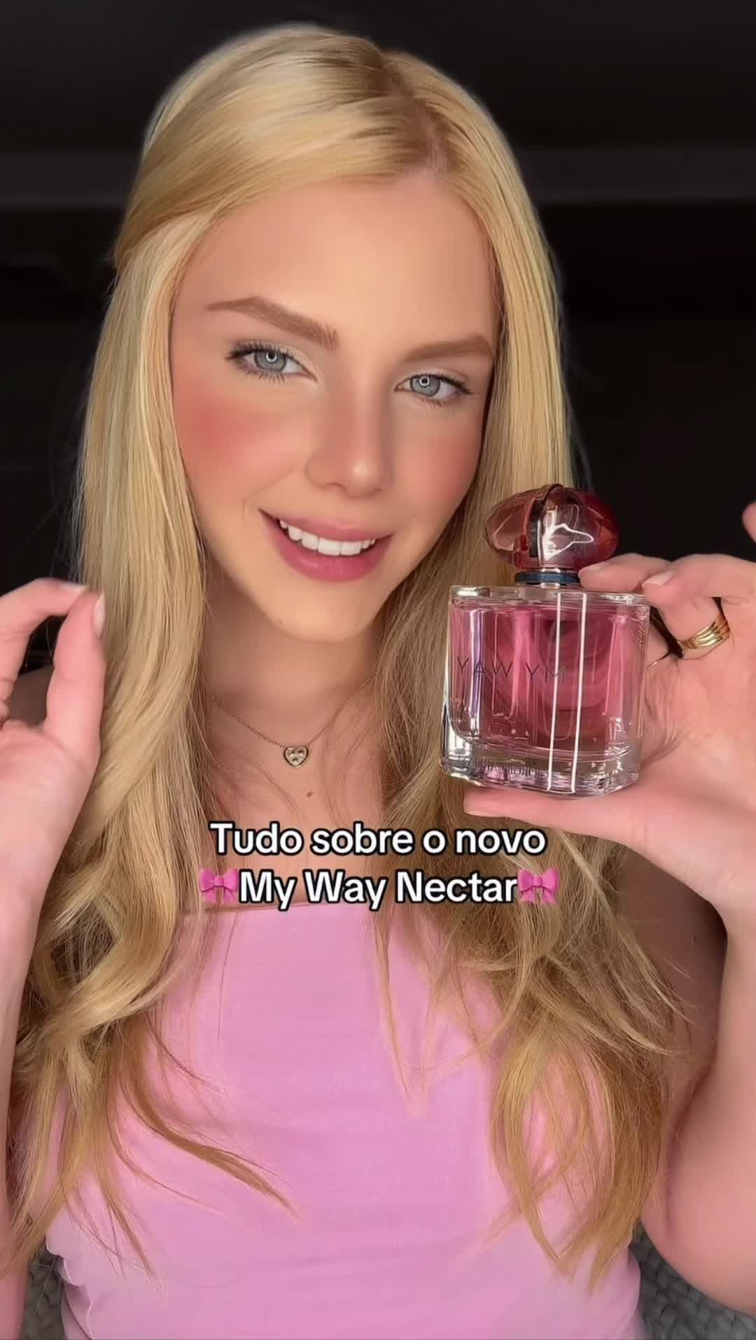 Resenha do lançamento perfeito: My Way Nectar💖 da @Armani beauty #perfumes #mywaynectar #publi #lorealperfumes 