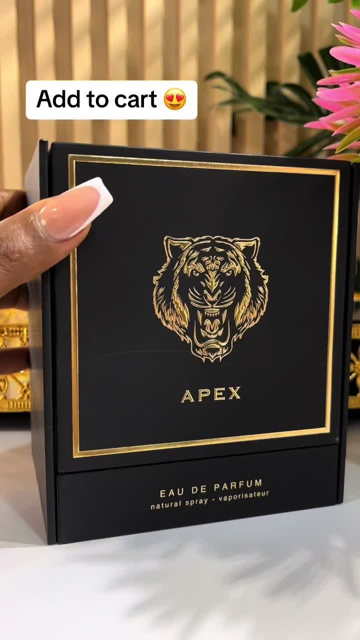APEX  French Oriental Woody Spicy scent A spicy, woody scent with a kick of cardamom and cinnamon, a hint of black pepper and saffron, and a smooth, earthy finish of tobacco, vanilla, cedar, and patchouli Young, refreshing feel perfect for all special occasions Price :   #perfumetiktok #fragrance #affordableperfume #perfumevendorinlagos #blindbuyfragrances #foryou #fypシ #creatorsearchinsights 