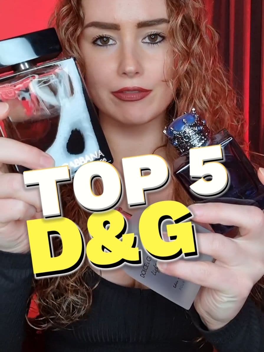 Top 5 D&G Fragrances D&G K D&G Light Bleu Eau Intense D&G Light Bleu Forever D&G The One Mysterious Nights D&G The One EDP #perfumetok #fragrance #perfumetiktok   #fragranceformen #cologne #Curlyfragrance 