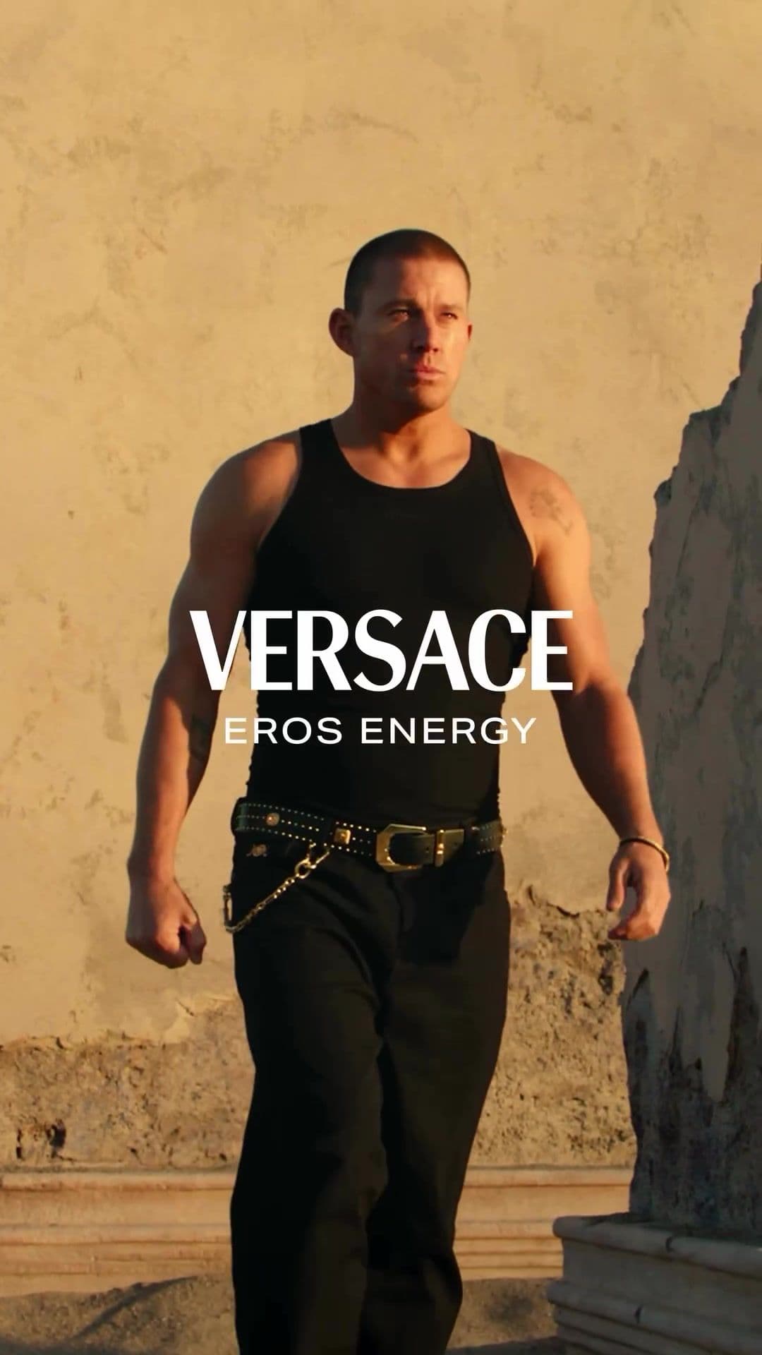 Channing Tatum for #VersaceEros 🏹 @channingtatum A challenge to be better, mentally and physically stronger, and to achieve previously unthinkable goals✨ Versace Eros Energy ✨🎥 Directed by Mert & Marcus#ChanningTatum#VersaceFragrances#Versace