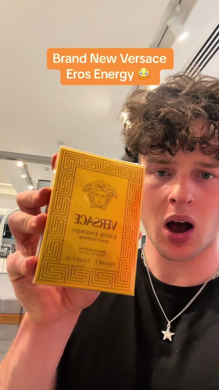 New Versace Eros Energy #colognetiktok #fragrance #fbfragrances #cologne 