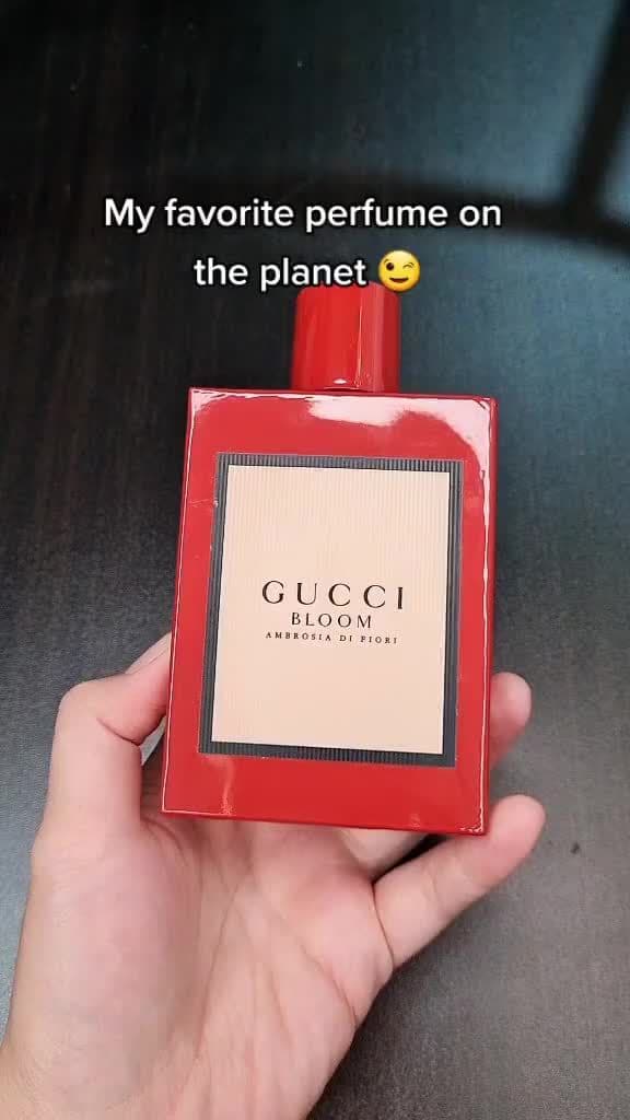 Gucci Bloom Ambrosia Di Fiori EDP 30ml - Hi Gucci Bloom Ambrosia Di Fiori Here 😍 #fyp #foryourpage #decantperfume #Authentic #tiktokasiashop