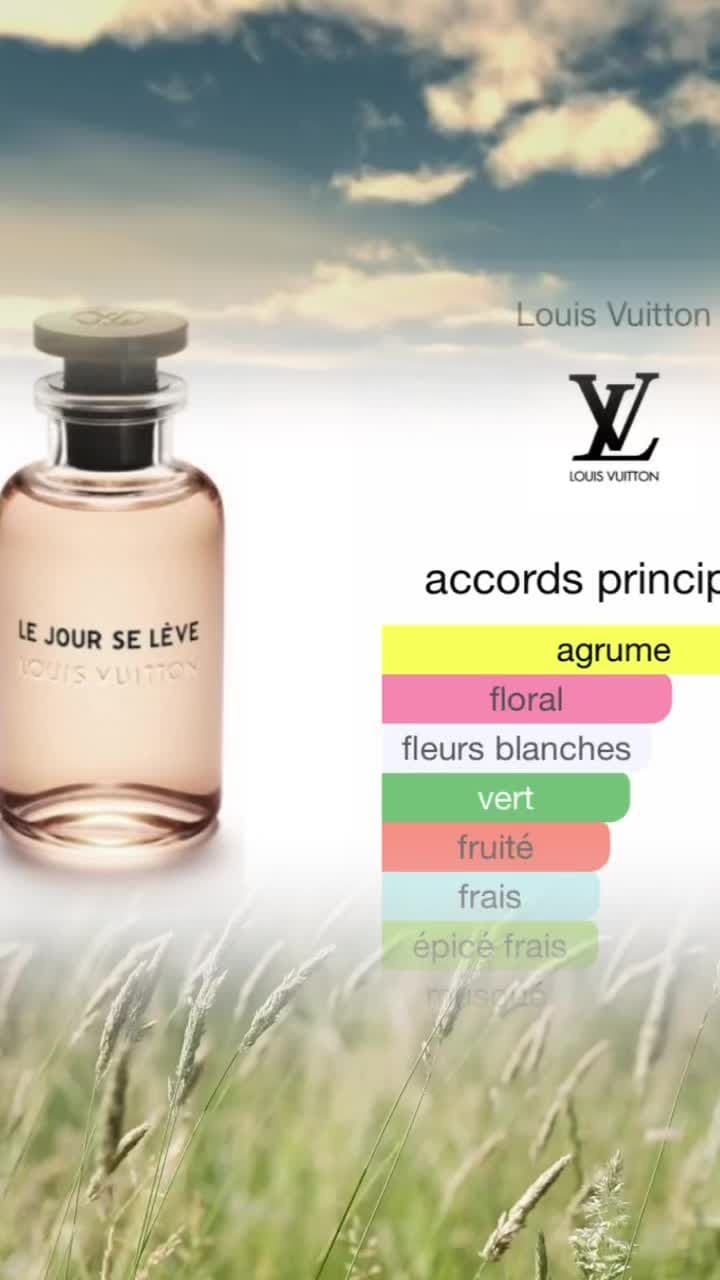 Louis Vuitton Le Jour Se Leve  le parfum decanté authentique dispo en 50ml #parfum #lv #lejourseleve #louisvuitton #luxe #fyp #foryou #foryoupage 