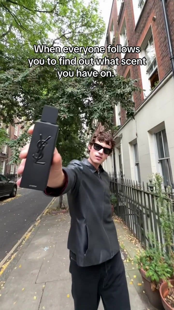 That’s the MYSLF Le Parfum effect ft. @thomas_meacock. 