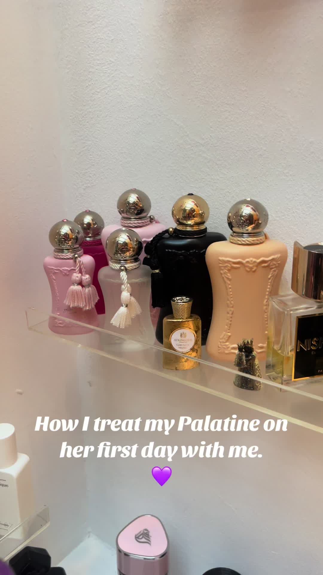 Never found more womanity in a scent 💜 #palatine #parfumsdemarly #nicheperfume #scentoftheday #palatineperfume 