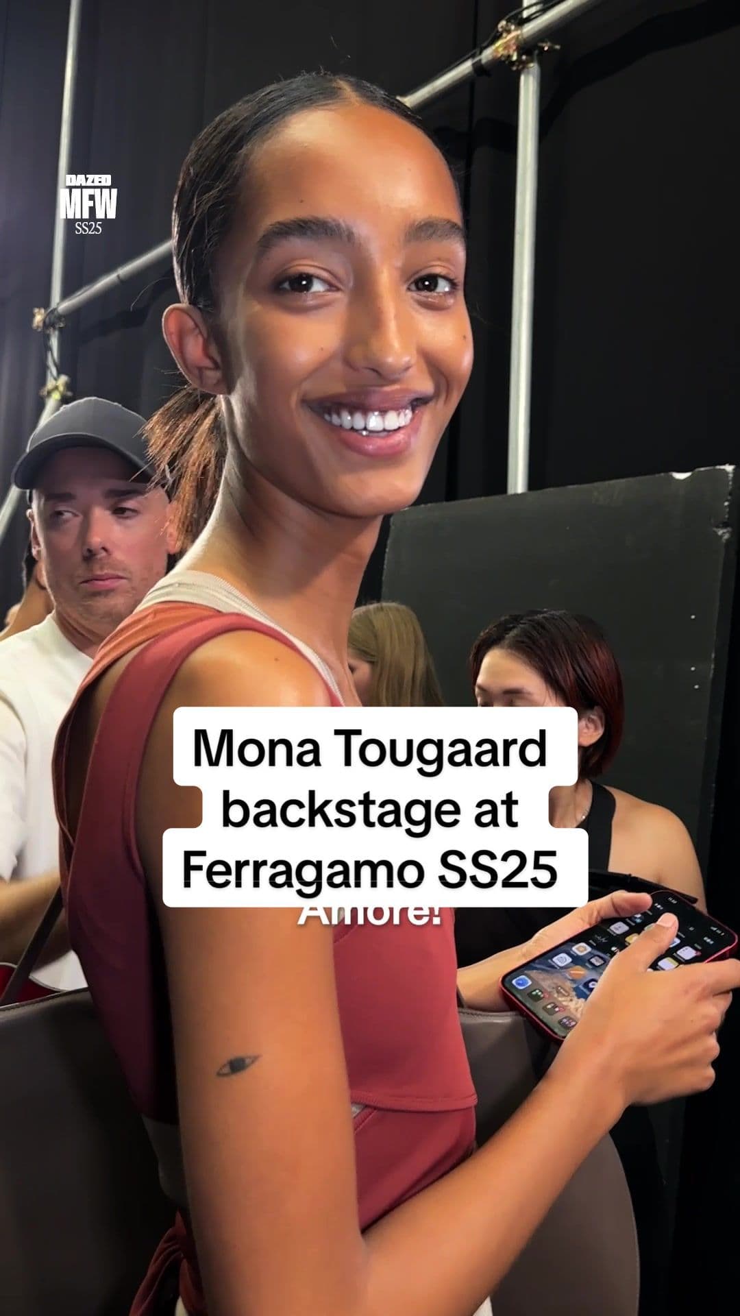 Amore! #monatougaard #ferragamo #mfw #tiktokfashion #mfw 