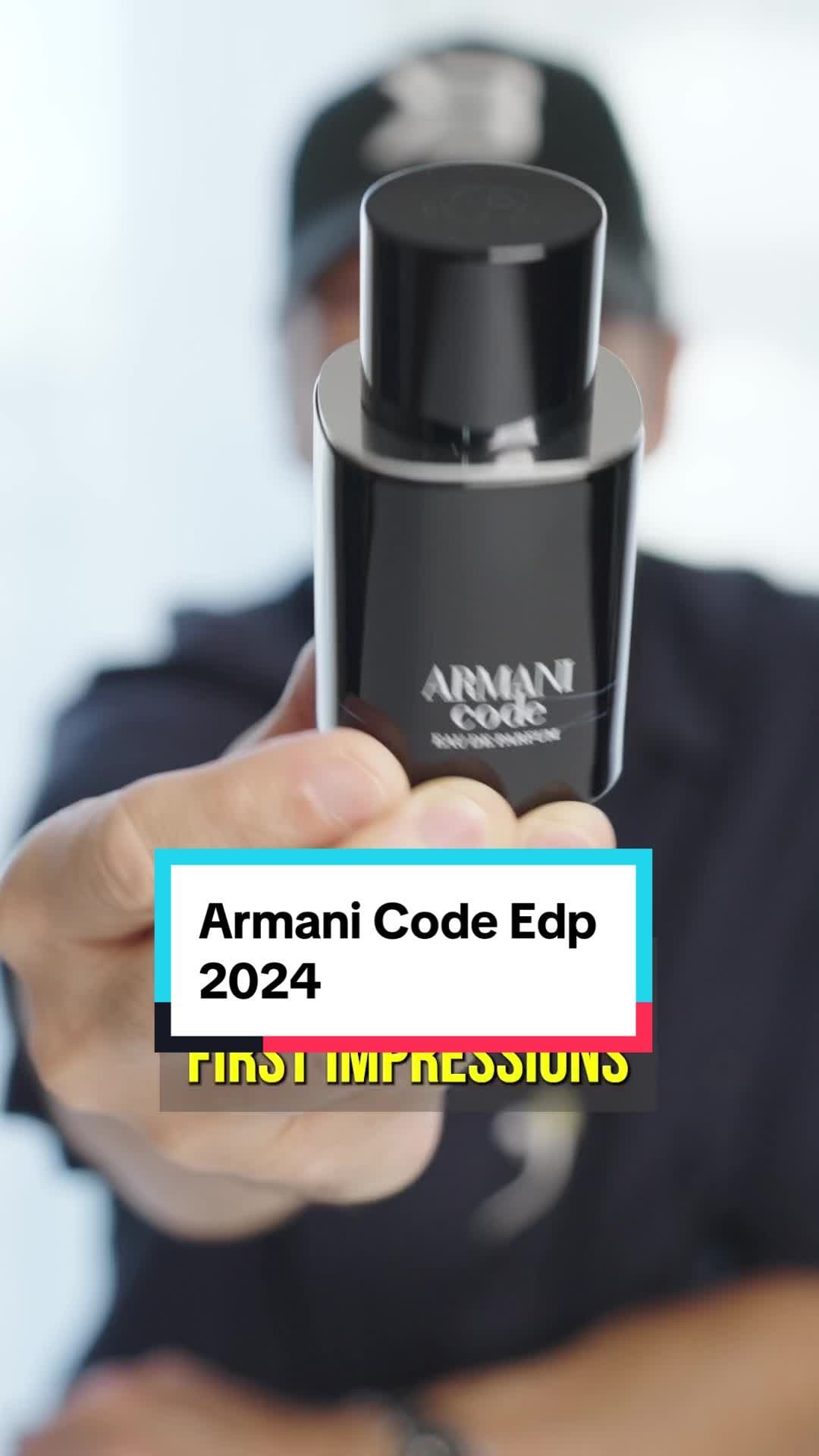 Armani Code edp 2024. First impressions of the new Armani Code Eau de parfum 2024 flanker. #armanicodeedp #codeedp #codeeaudeparfum #codeedp2024 #armanicode 
