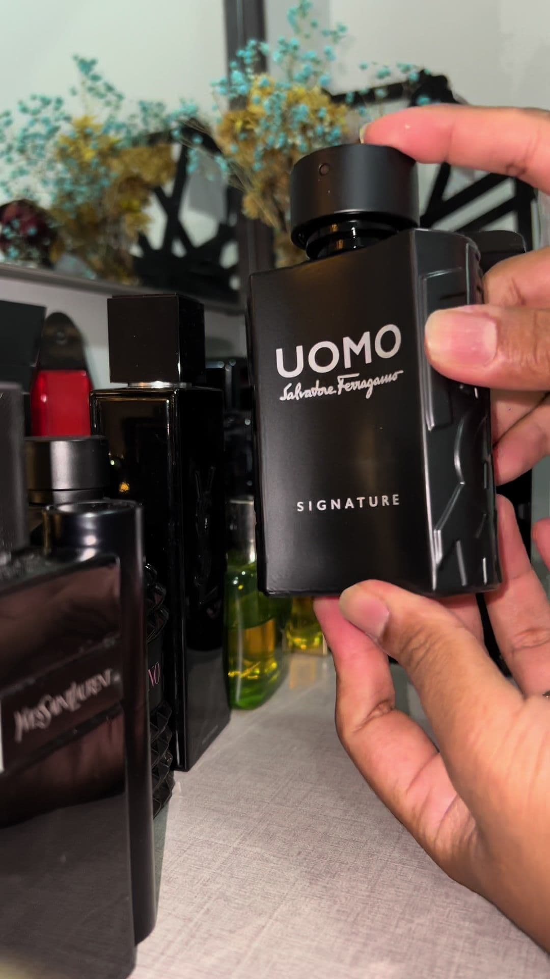 Salvatore Ferragamo UOMO SIGNATURE 🫰 @FERRAGAMO  #fragrance #fragrancetiktok #perfumetiktok #asmr #asmrunboxing #perfumeunboxing #fragrancelover #fyp #trending #newedition #collection #newcologne #perfume #unboxing #salvatoreferragamo #ferragamo 