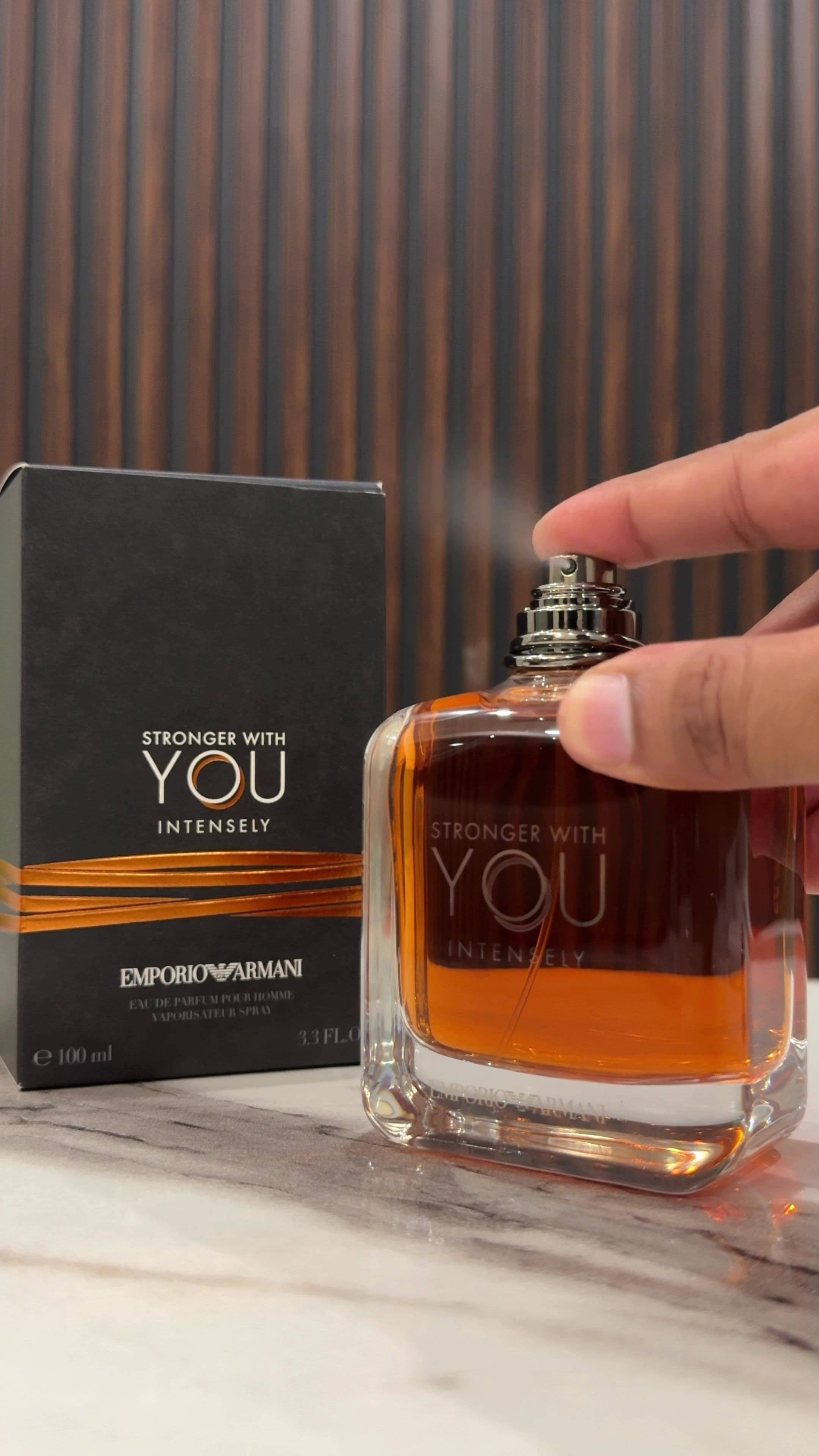 Emporio Armani - Stronger with you Intensely #unboxing #perfumeunboxing #emporioarmani #strongerwithyouintensely 
