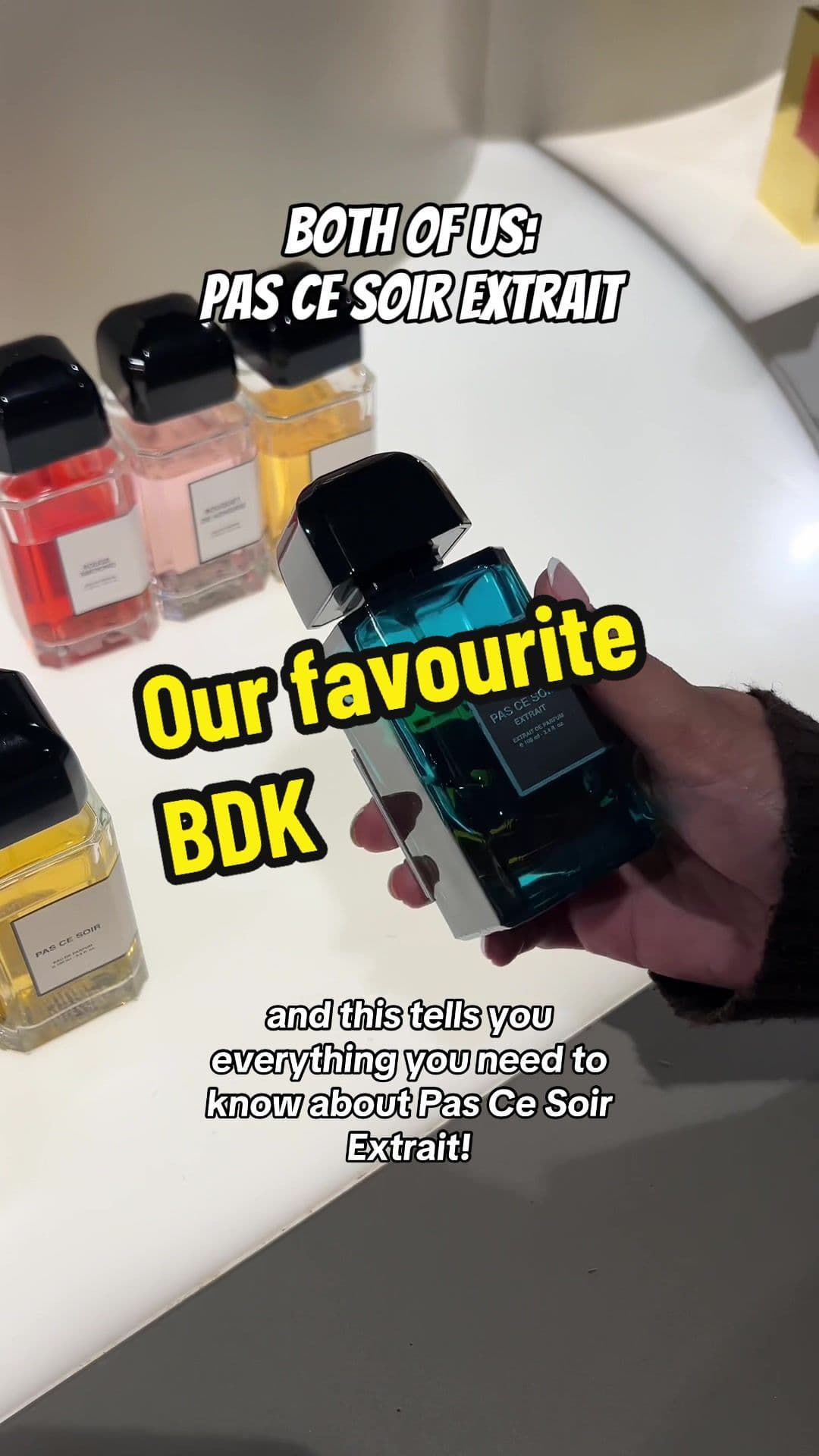 Keeping it simple with our favourite BDK fragrance as we’ve picked the same one! Pas Ce Soir Extrait is a phenomenal fragrance from a great house! #bdk #pascesoir #perfume #fragrance #extrait #rishij7 #CapCut 