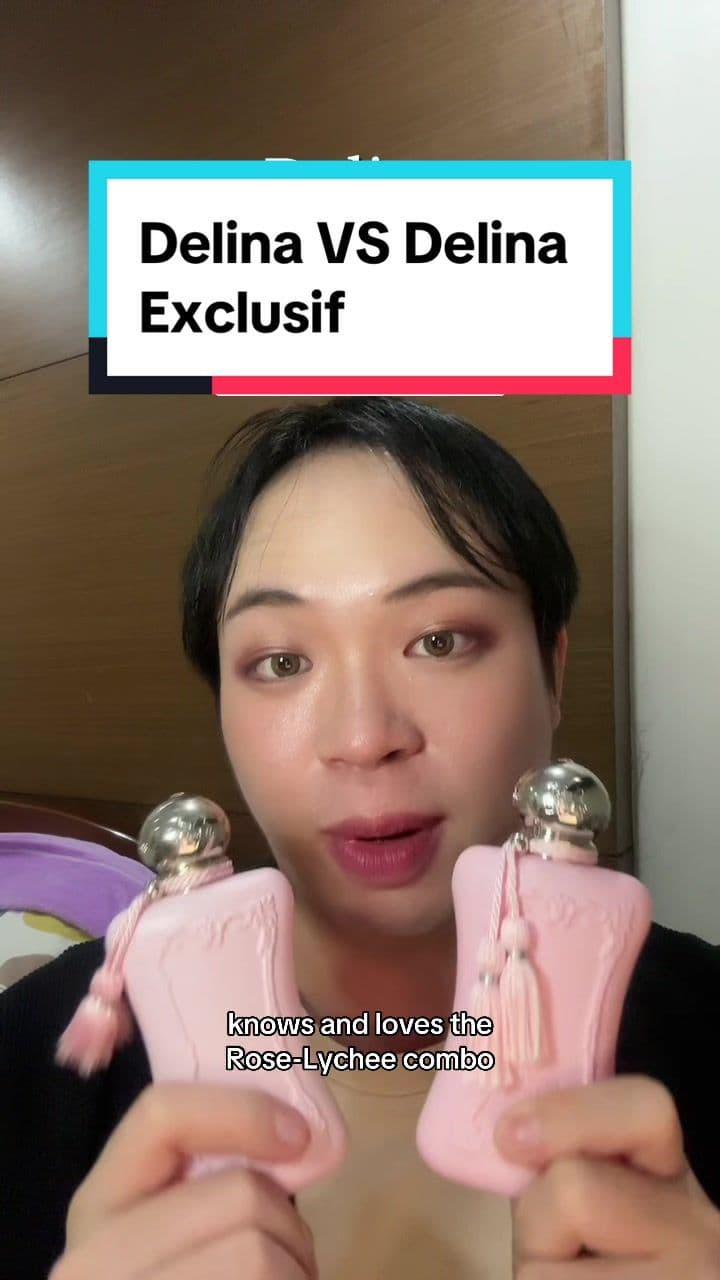 Replying to @ryana kirsten Are you Team Delina or Team Delina Exclusif? I wanna know! Both fragrances by @Parfums de Marly really exemplify the epitome of femininity, elegance, and sensuality through the fullness of the Rose but it is expressed freshly in Delina, and sweetly in Delina Exclusif. If I absolutely had to choose one, I would go for Delina Exclusif! What about you? #fyp #foryou #fypシ #perfumes #perfumetiktok #perfumetok #perfumeph #pabango #pabangofinds #fragrance #fragrancetiktok #fragrancetok #nicheperfume #nichefragrance #perfumeforwomen #perfumerecommendations #perfumereview #delina #delinaexclusif #parfumsdemarly #mostcomplimentedperfume 