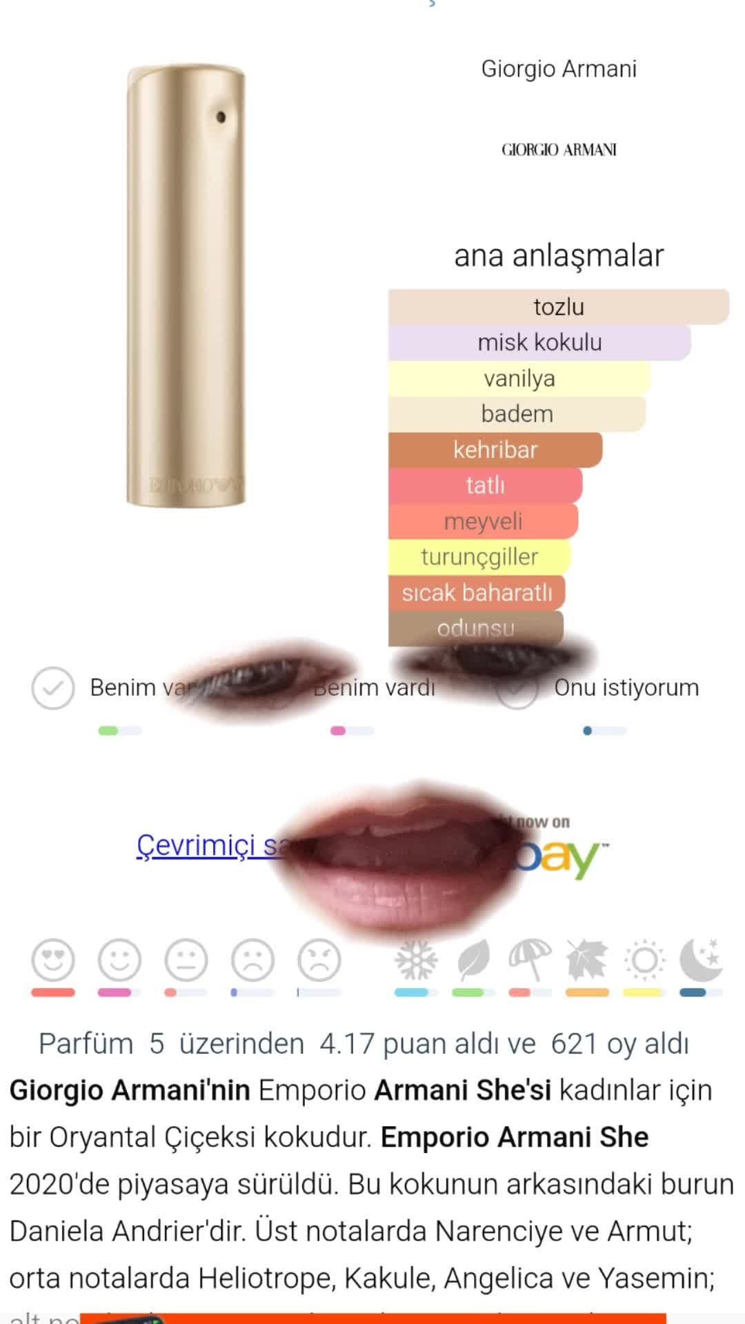 ARMANİ SHE❣️#parfümönerisi #bargelloparfüme #muscentparfüm #madparfüm #armani̇ 