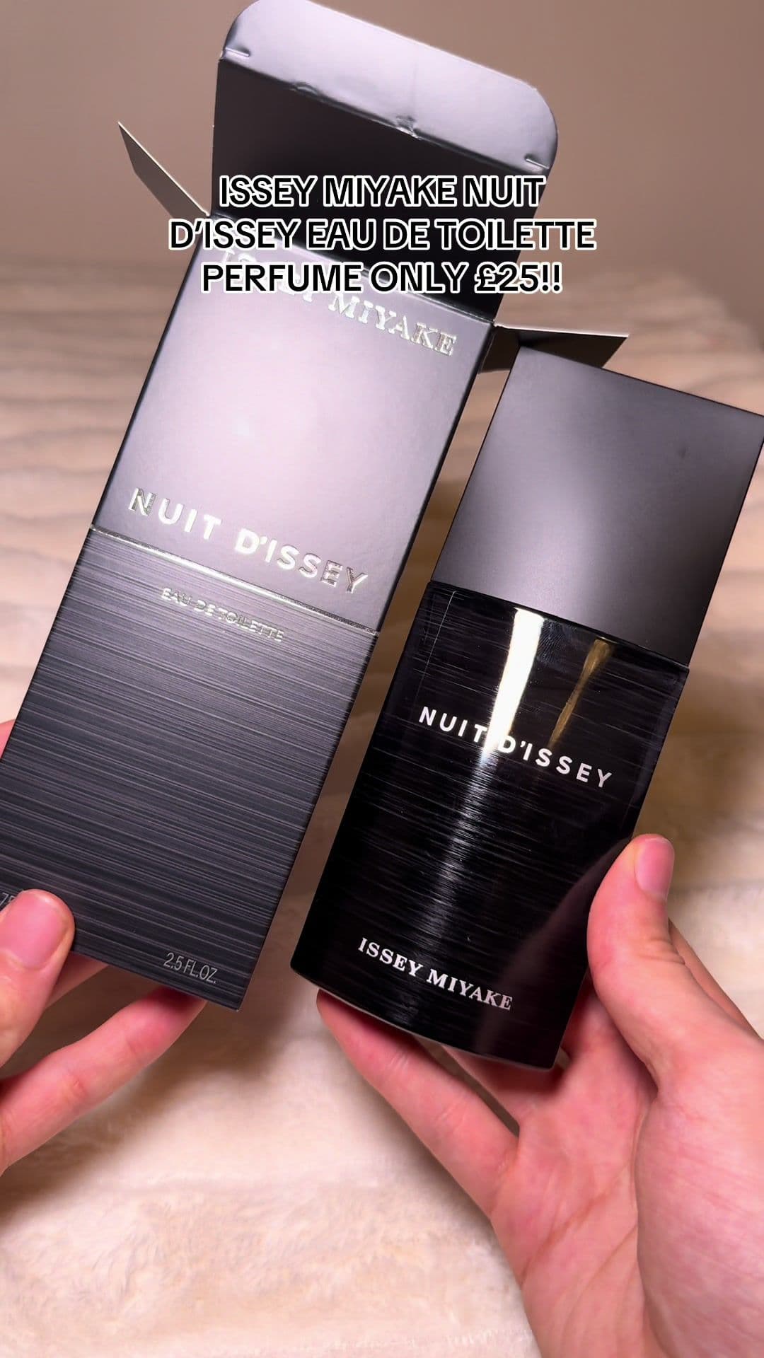 Issey Miyake Nuit D’Issey eau de toilette perfume is only £25!! It has scents including woody, leathery bergamot and grapefruit! Perfect gift for men! #isseymiyake #isseymiyakeparfums #isseymiyakeperfume #eaudetoilette #mensperfumes #woodyperfumes #mensfragrances #tiktokmademebuyit 