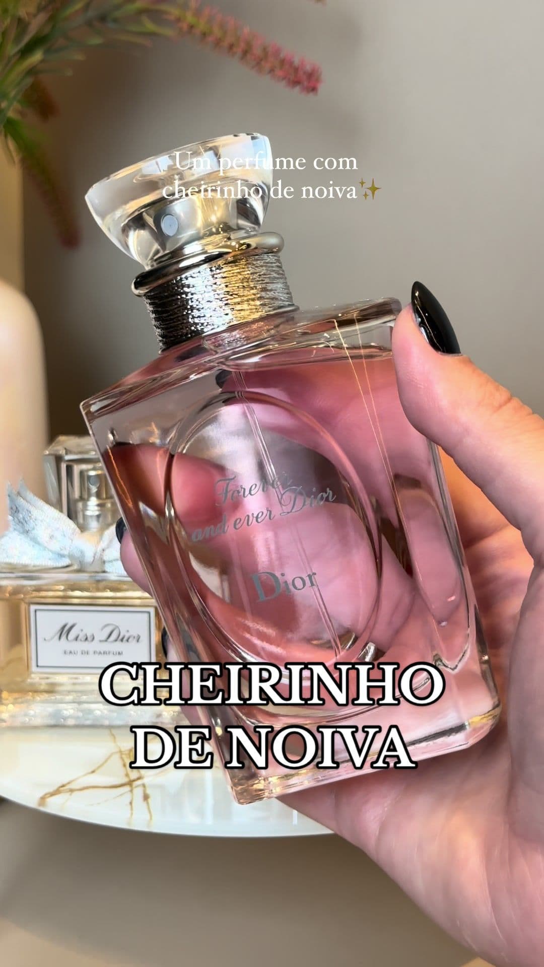 Cheirinho de ✨Felizes para sempre ✨ #perfumedenoiva #foreverandeverdior #perfumedior #perfumetiktok #diorforeverandever@Diorbeauty 