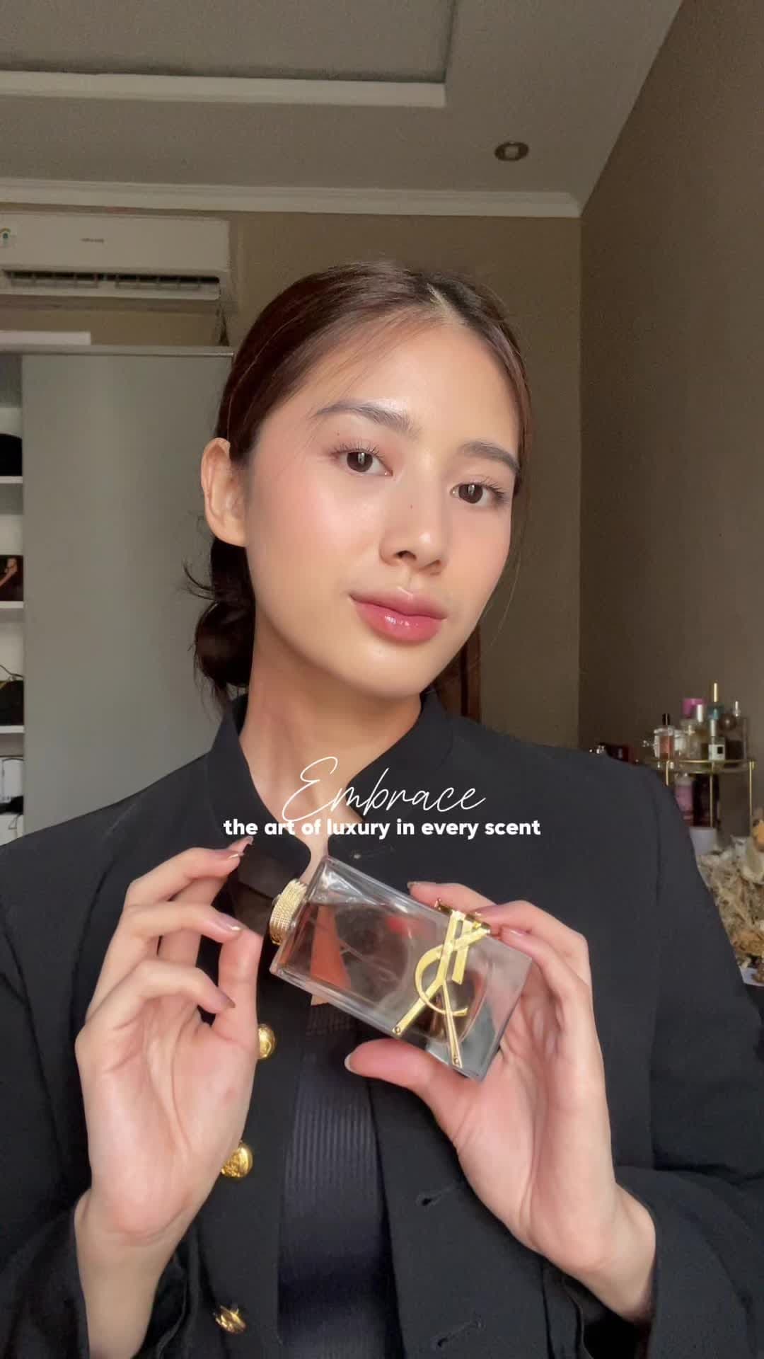 where passion meets elegance—YSL Libre Flowers & Flames, a scent that ignites the senses with the perfect blend of floral grace and with a creamy coco-palm tree flower. Perfect ♡ #perfume #yslbeauty #yslperfume 