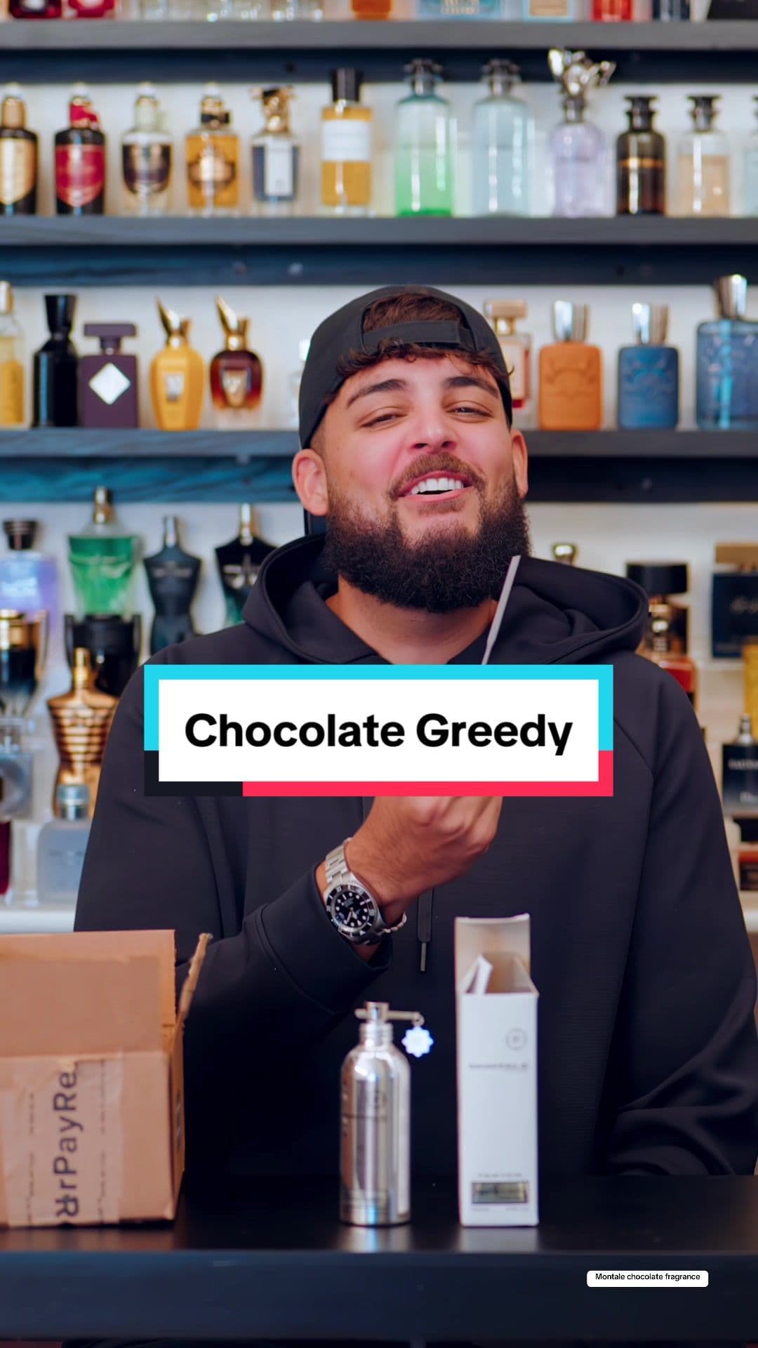 Blind Buy Fragrance Unboxing - Montale Chocolate Greedy #fragrance #fragrancetiktok #colognetiktok #purfume #montalechocolategreedy 