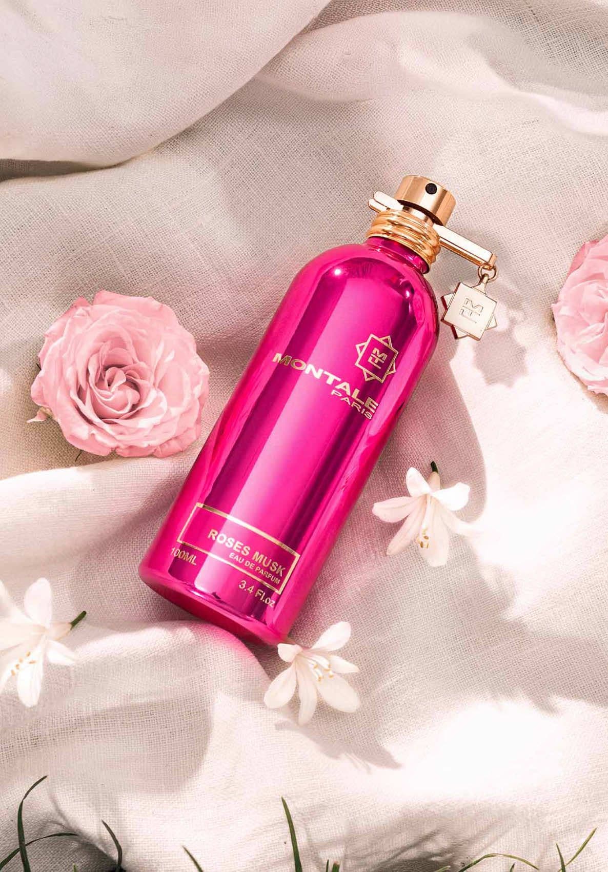 SIMPLE YET UNFORGETTABLE !! 🌹 This scent combines fresh roses with a soft, sensual musk that caresses the skin. Created with pure love 20 years ago for the woman who captured Pierre Montale’s heart, it’s no wonder it’s still one of our top 3 fragrances today. 💖 And you, will you succumb to it? #MontaleParis #RosesMusk #FragranceLove #PerfumeStory #LetsTalk #fyp 