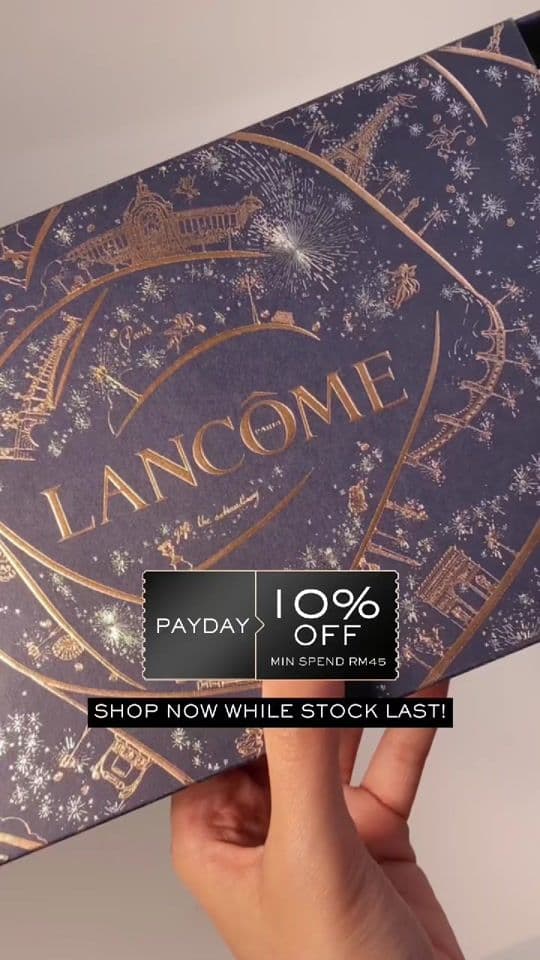 Unwrap the joy with our holiday gift sets! 🎁✨ Shop now in the yellow bag! La Vie Est Belle Holiday Limited Edition 2024 Body Care Set . . . #LancomeMY#fragrance#lavieestbelle#tiktokshop#lancome #holidaycollection