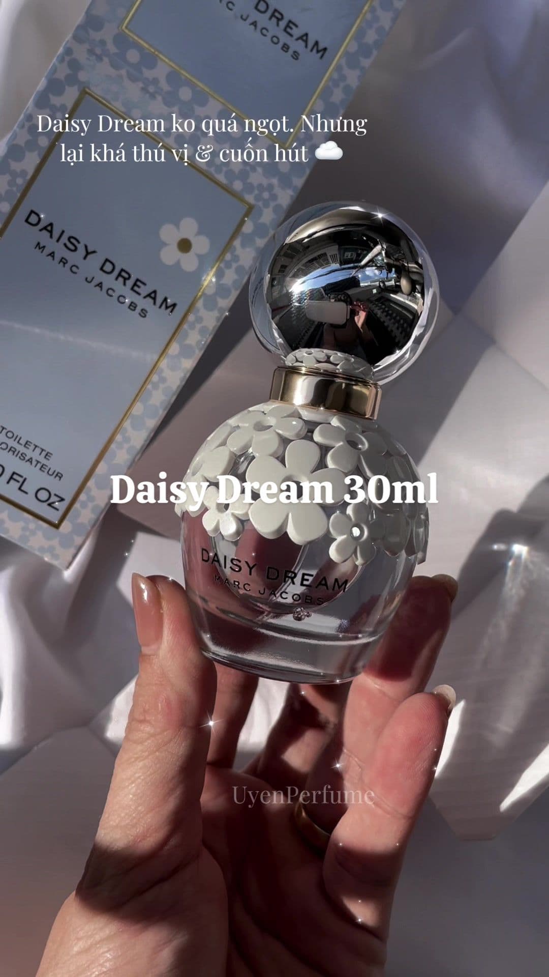 Daisy Dream 30ml nhỏ xinh iuu thế 🥰 #unboxing #nuochoa #fypシ #uyenperfume #muihuong #xuhuong 