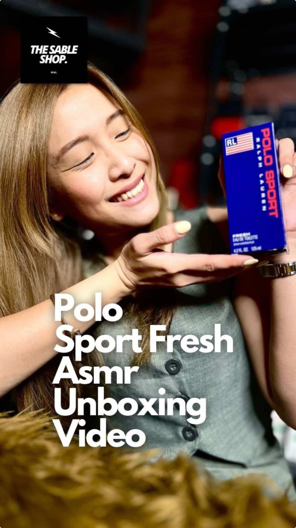 Polo Sport Fresh Asmr Unboxing #polosportfresh #polosport #ralflauren😍🔥 #thesableshop 