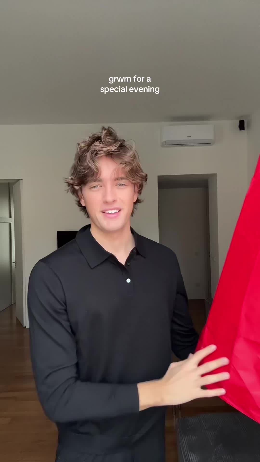 grwm for GQ men of the year wearing the one and only Ferragamo ❤️