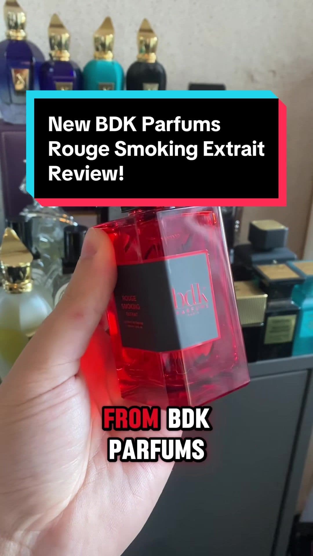 New BDK Parfums Rouge Smoking Extrait Review! #perfume #fragrancetiktok #fragrance #perfumetiktok #foryoupage #fypシ #foryou #parfums #ScentSecrets #2024 #fragrances #nichefragrance #niche #bdkparfums #rougesmokingextrait #rougesmoking @BDK Parfums 