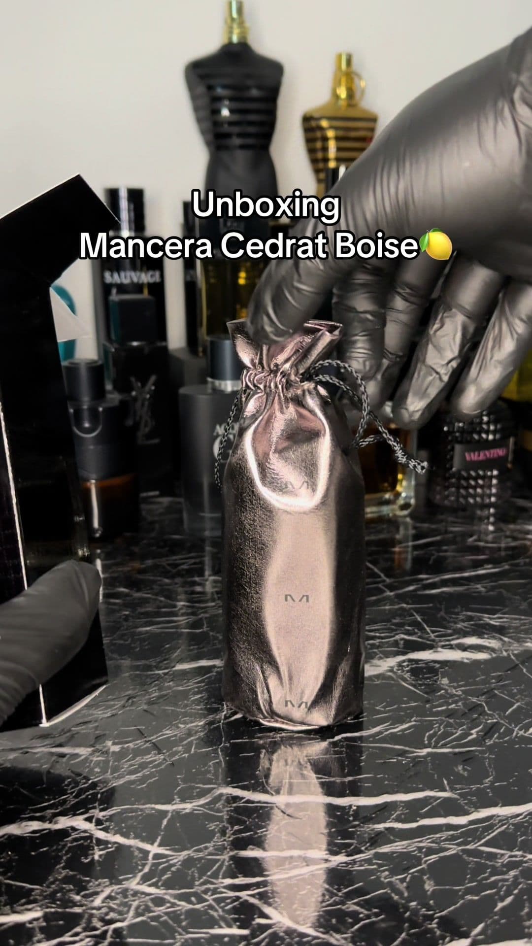 Mancera Cedrat Boise Unboxing! #fragrances #perfumes #fragrancetiktok #mancera #cedratboise #autoaroma #fyp