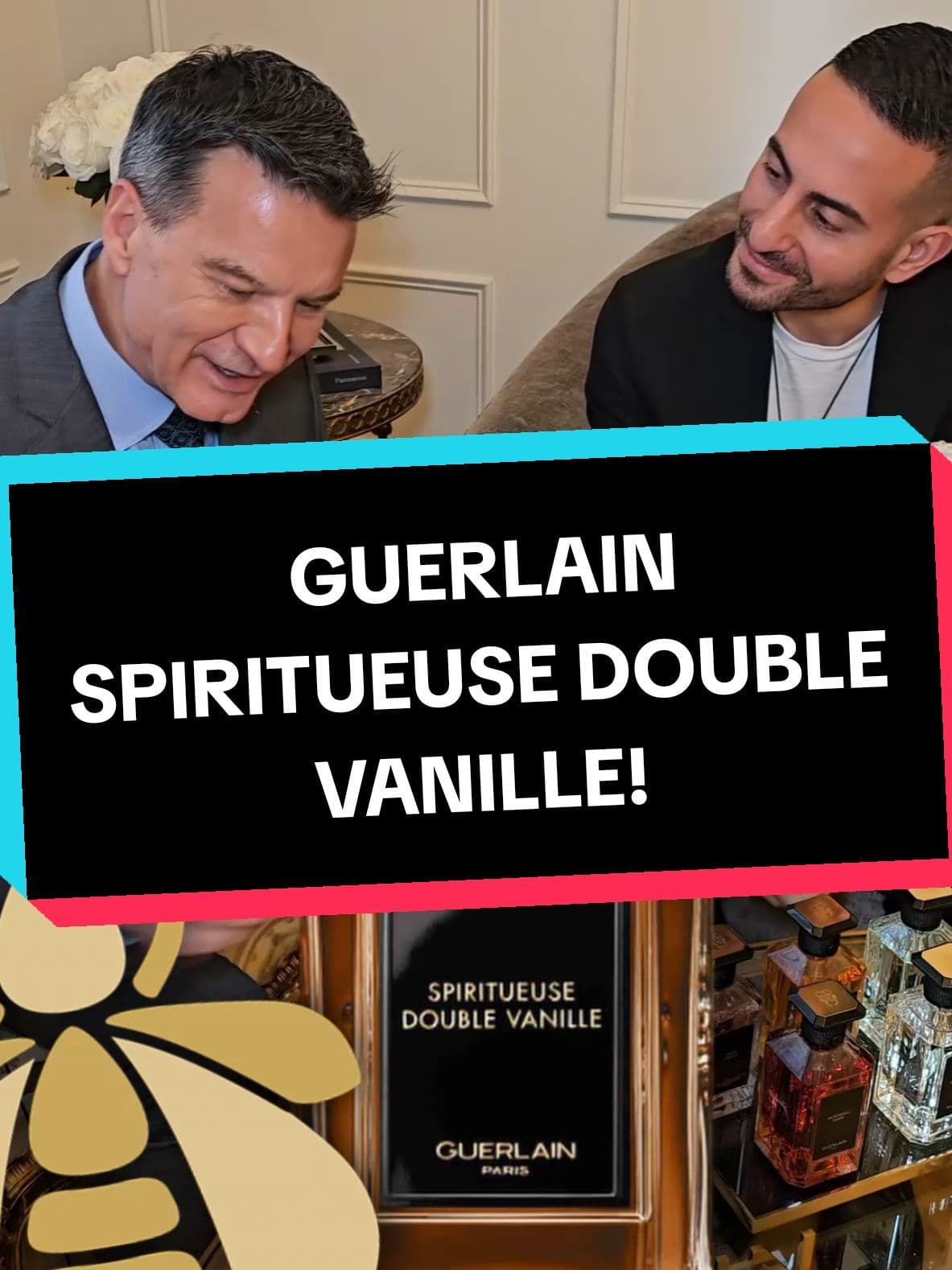 Guerlain Spiritueuse Double Vanille Perfume review with Thierry Wasser! #cologne #fragrance #perfume #perfumetok #fragrancetok #redolessence 