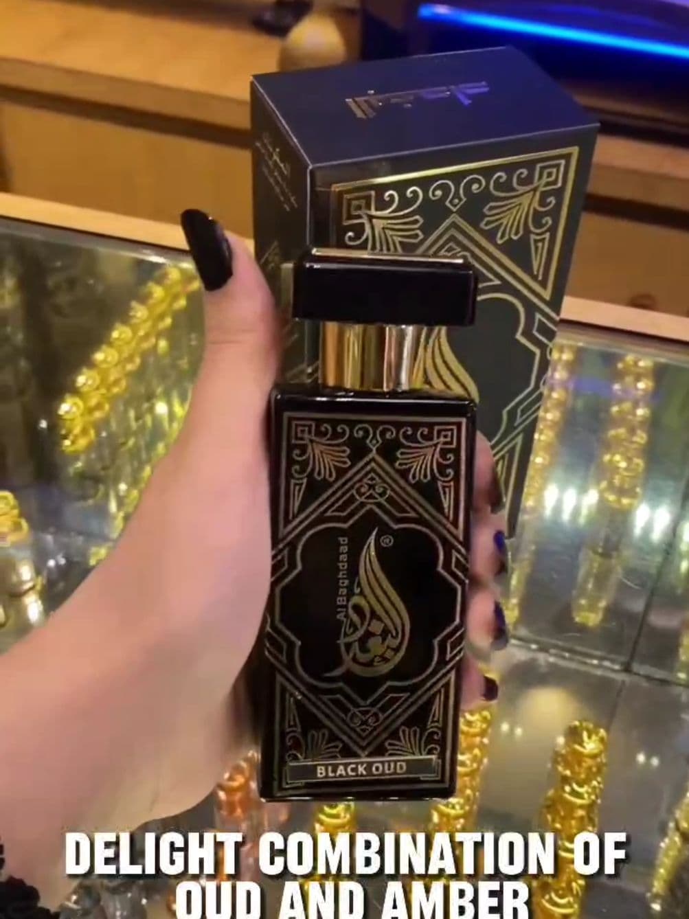 BLACK OUD A Master Creation in the Art of Perfumery😍 #oud #AlBaghdaad #perfume #blackoud #perfume #