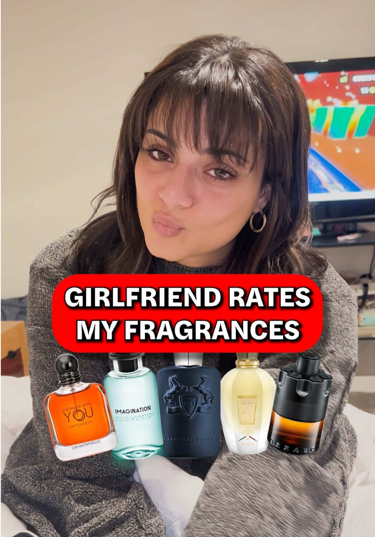 My beautiful girlfriend BRUTALLY rates my fragrances! #fragrance #cologne #perfumetiktok 
