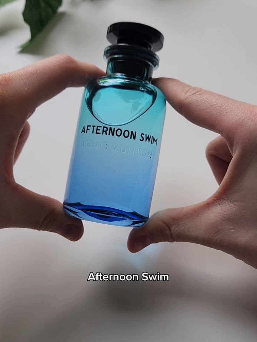 Louis Vuitton Afternoon Swim is a summer stunner... #lvafternoonswim #louisvuittonafternoonswim #menscologne #mensfragrance 