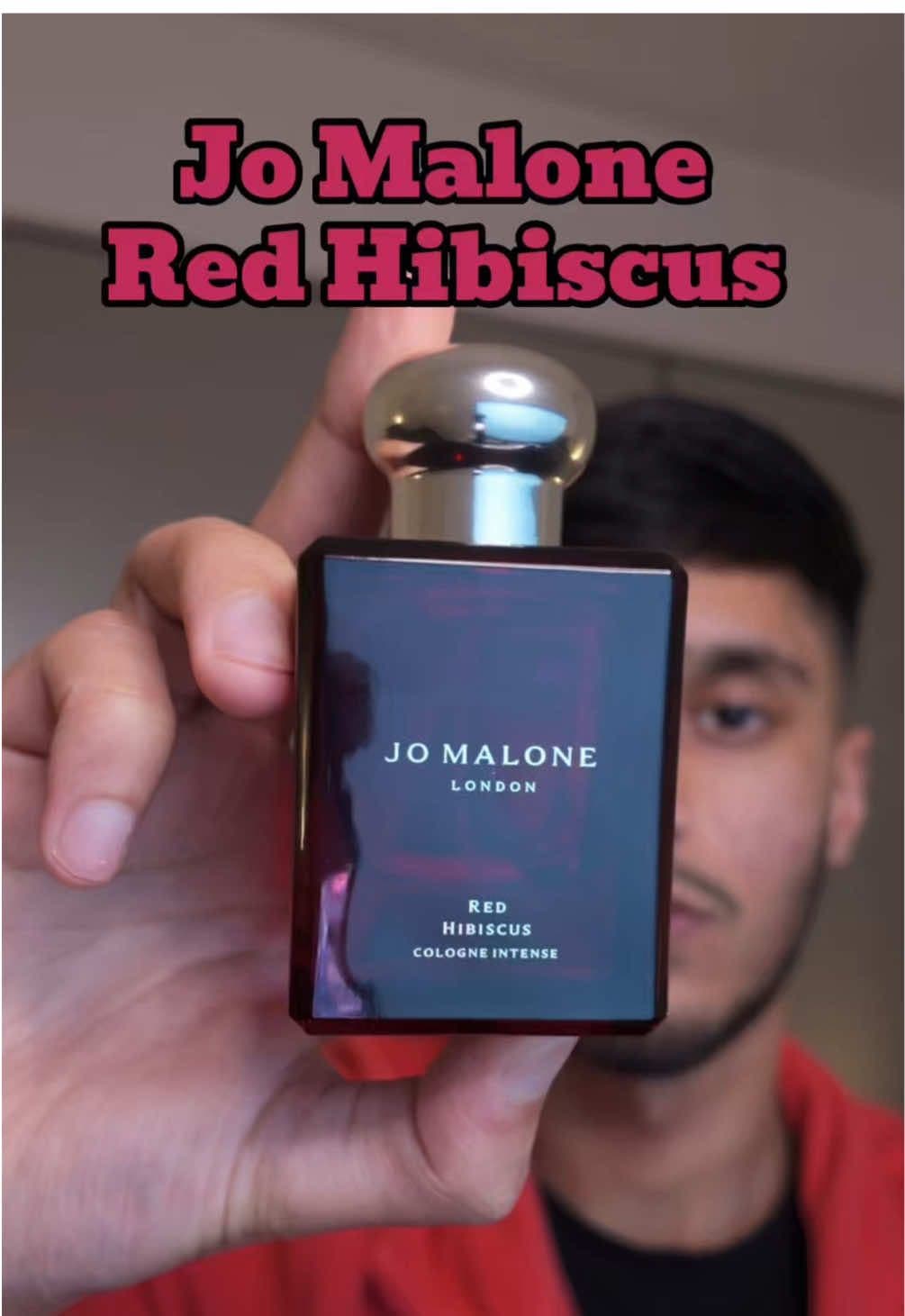 Unboxing of Jo Malone Red Hibiscus 🌺  #fragrances #scents #perfumetiktok #fyp #fragrancetiktok 