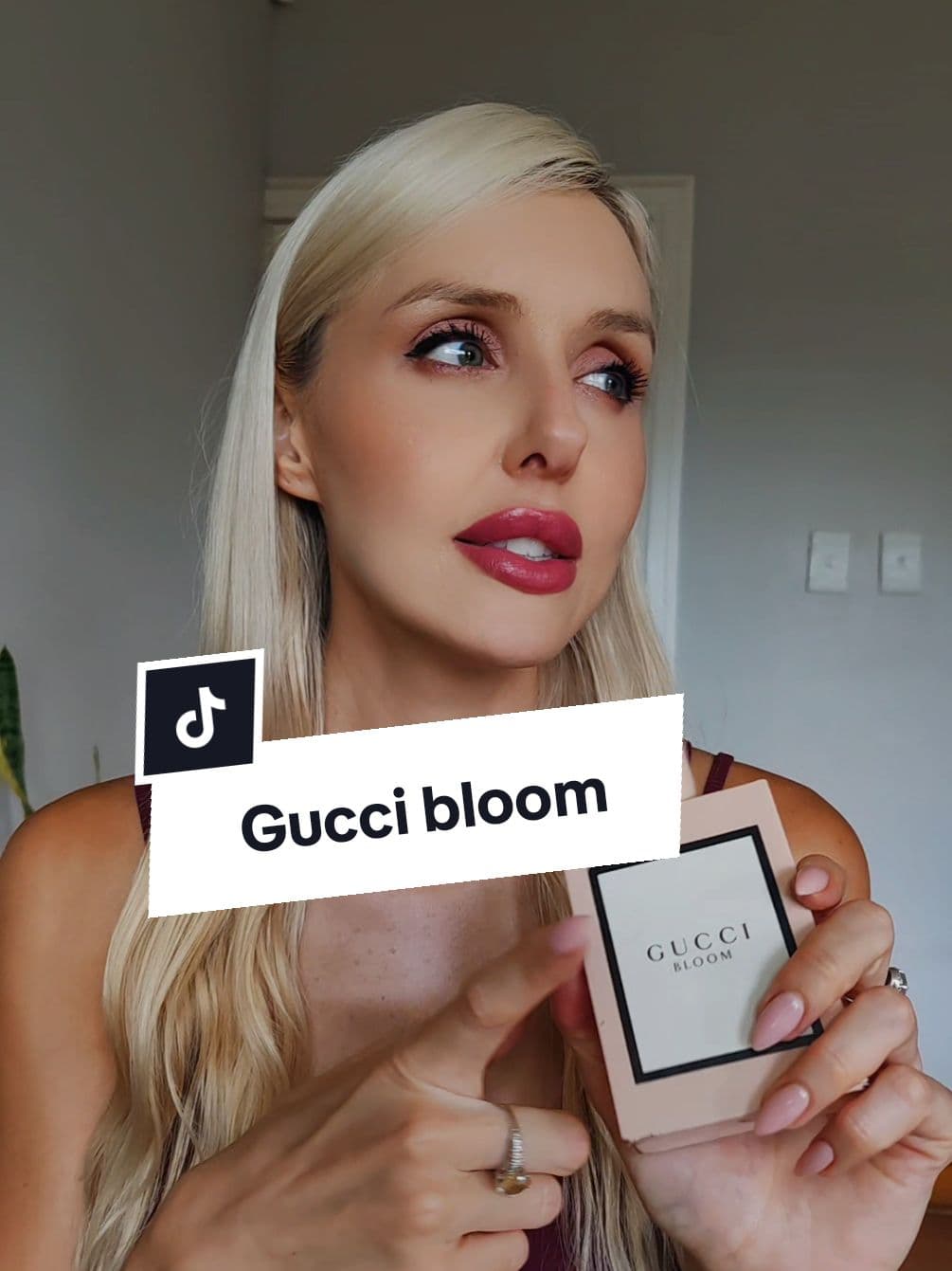 Gucci bloom almost makes me feel so classy and sophisticated! She's a vibe 🩷 @Gucci #guccibloom  #gucci #Gucci Bloom Perfume 2023 