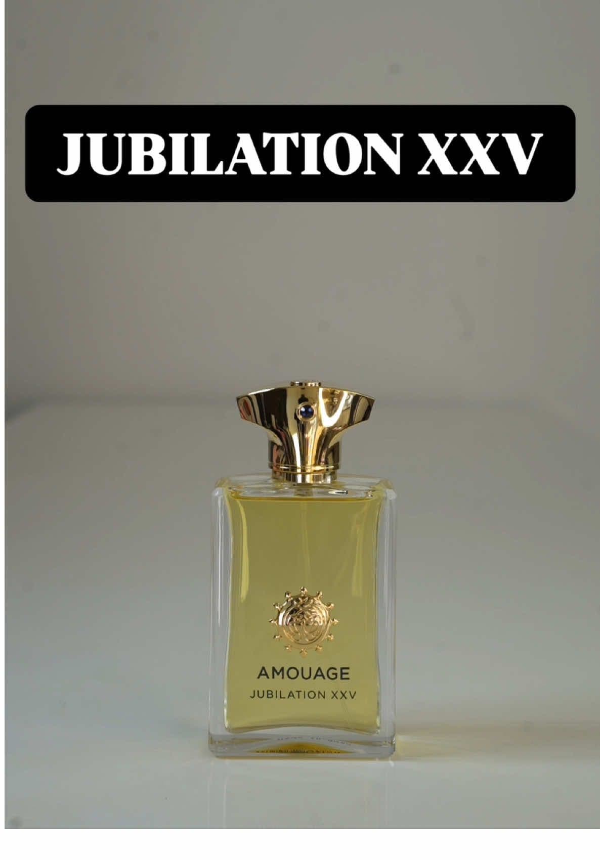 Unpacking Jubilation XXV #perfumetiktok #fragrance #jubilation #amouage #menfragrances #menperfume #parfumexquis #vanilla #PerfumeAddict #newtrend 