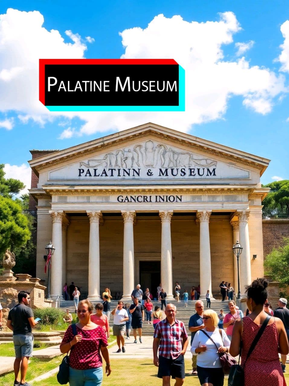 Palatine Museum  #museum #italy #fyp #fyppage #googleearth 