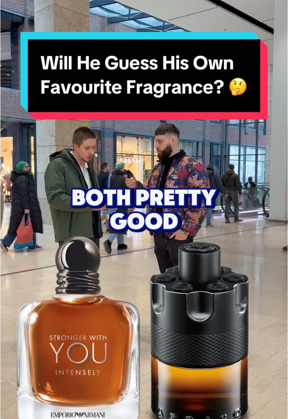 Will He Guess His Own Favourite Fragrance? - Azzaro The Most Wanted #perfume #fragrancetiktok #fragrance #perfumetiktok #foryoupage #fyp #fypツ #foryou #parfums #fragrances #2025 #scentsecrets #fragrancecontent #fragrancetok #azzaro #azzarothemostwanted #themostwanted #azzarothemostwantedparfum #streetinterview #interview #funny 