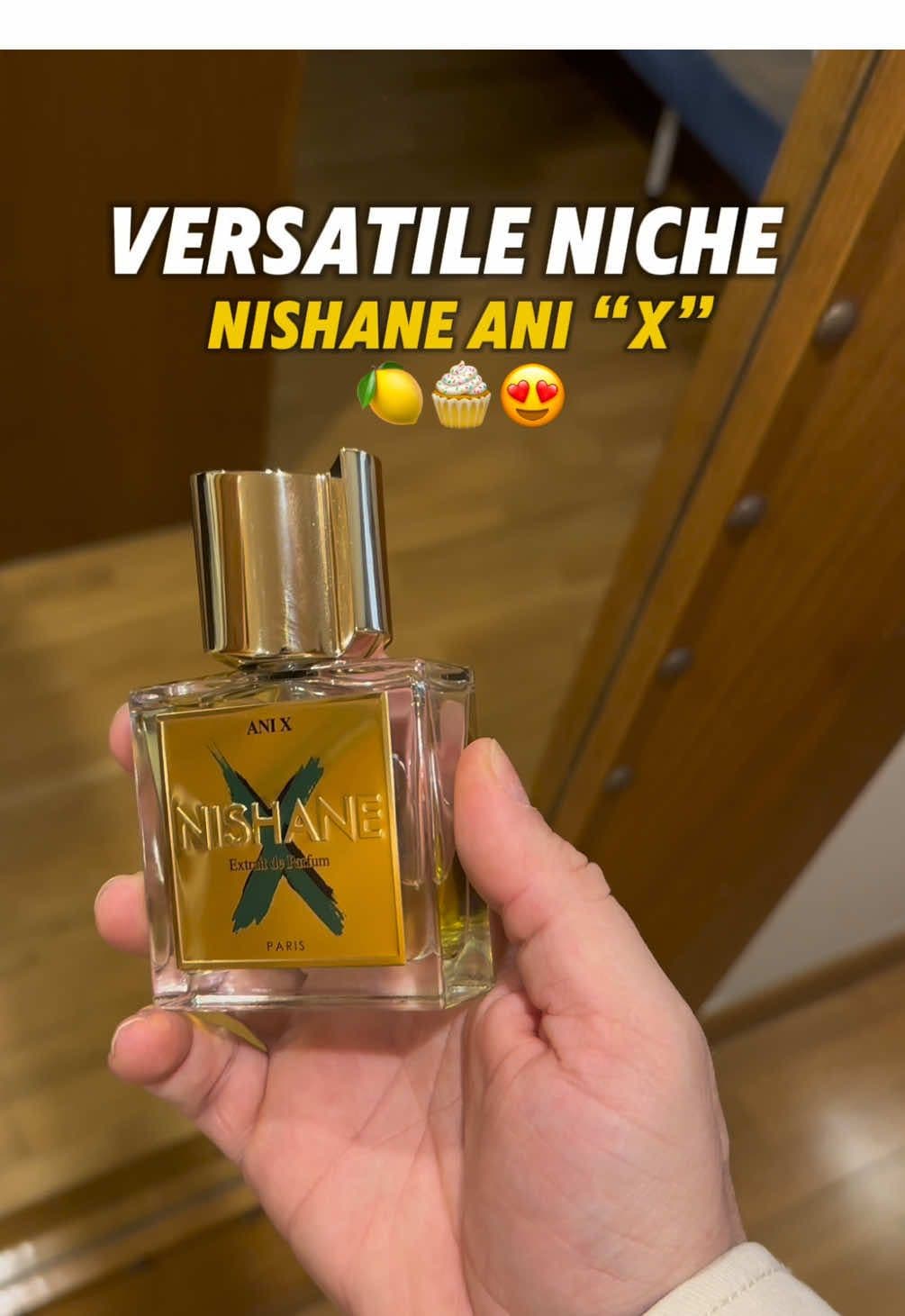 Nishane Ani X is perfect lemon and vanilla fragrance that you  can wear as a signature scent  🍋🍨😍 #fragrancetiktok #njrscents #fragrancereview #perfume #nishane #fragrance 
